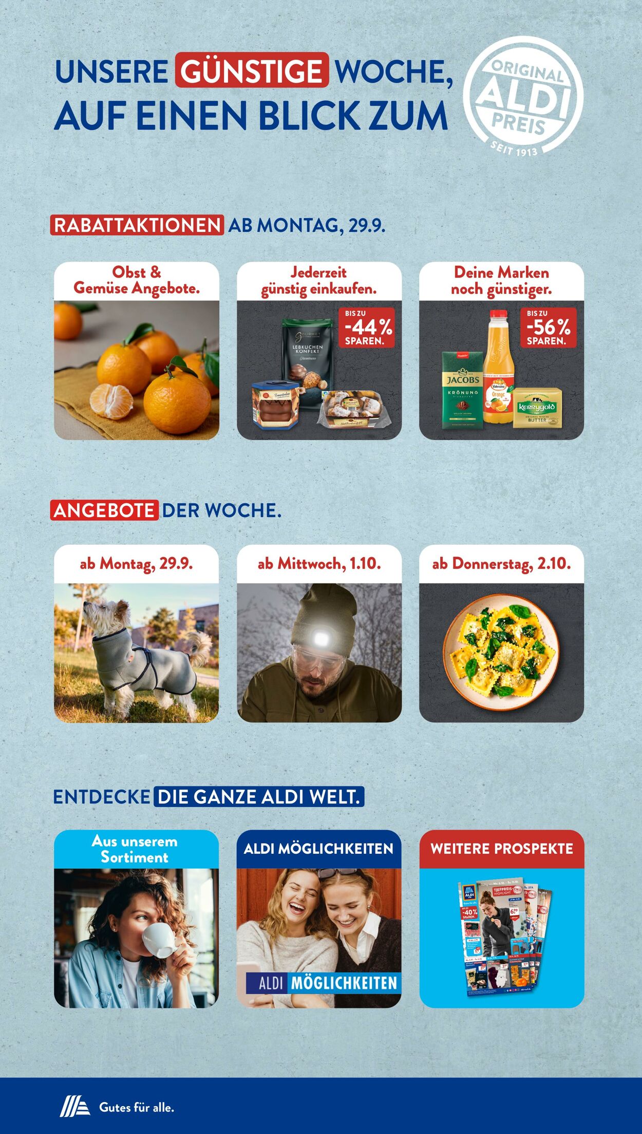 Prospekt ALDI SÜD 29.09.2025 - 06.10.2025