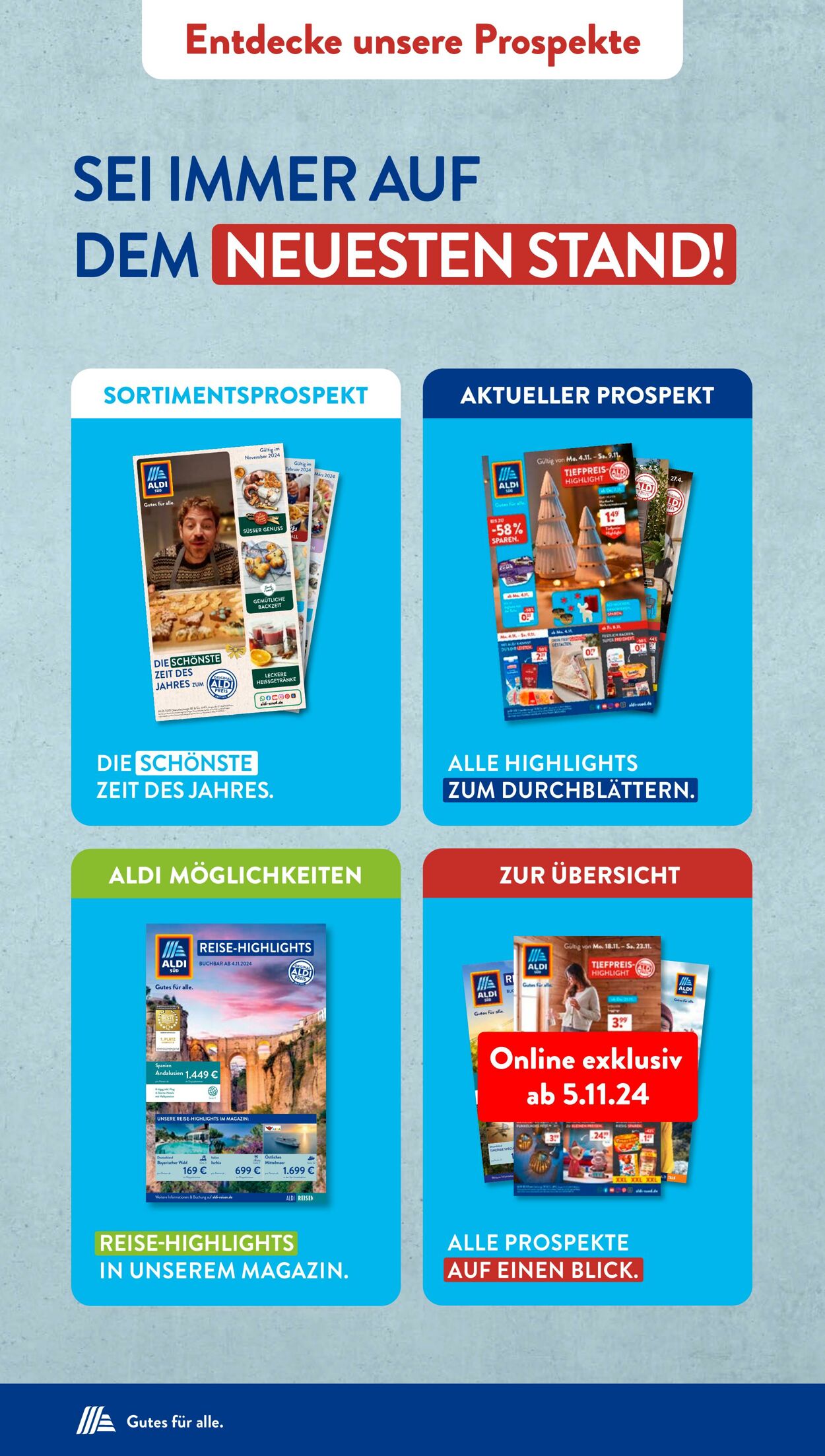 Prospekt ALDI SÜD 11.11.2024 - 17.11.2024