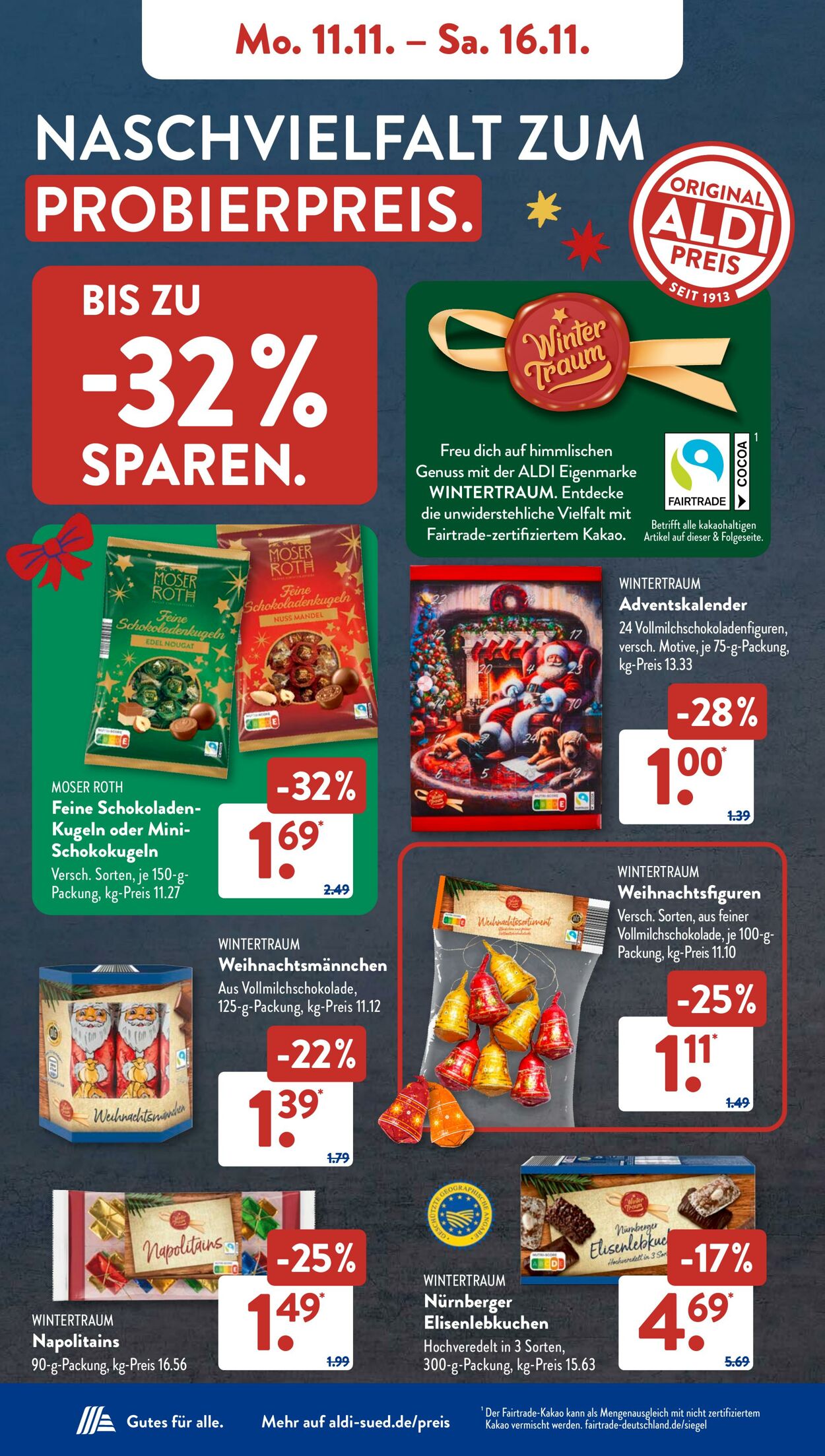 Prospekt ALDI SÜD 11.11.2024 - 17.11.2024