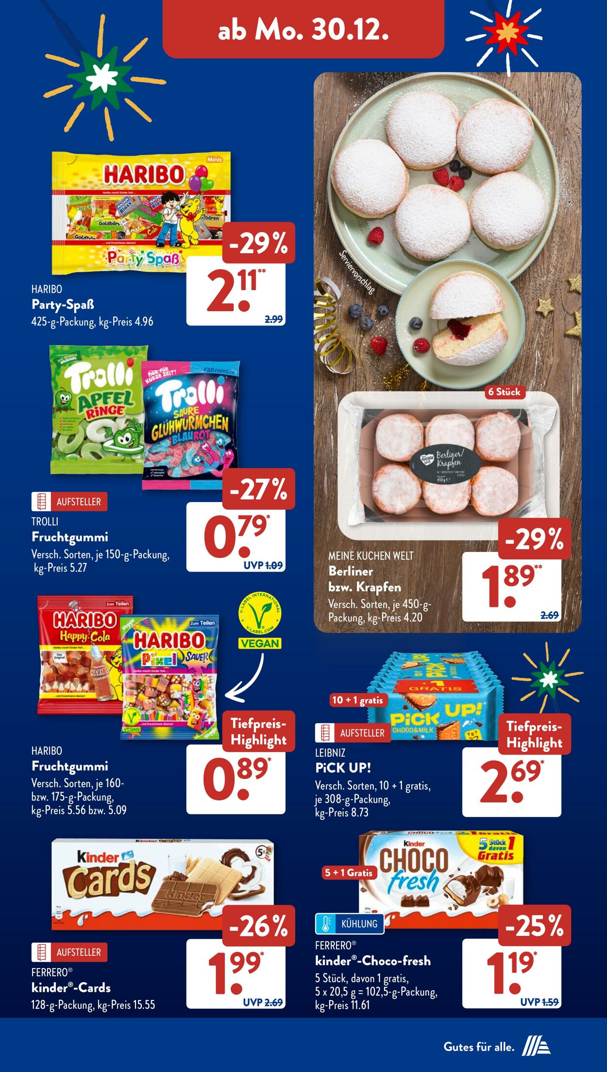 Prospekt ALDI SÜD 30.12.2024 - 04.01.2025