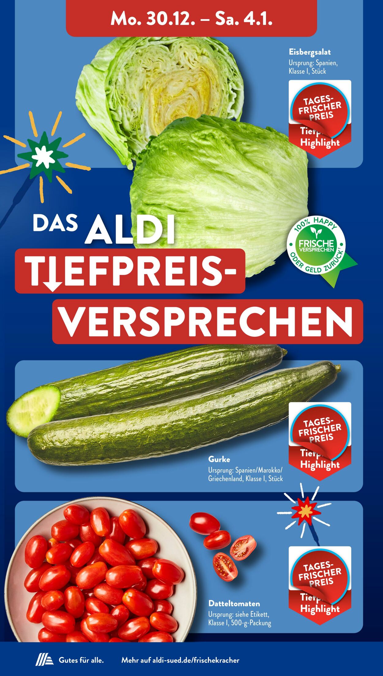 Prospekt ALDI SÜD 30.12.2024 - 04.01.2025