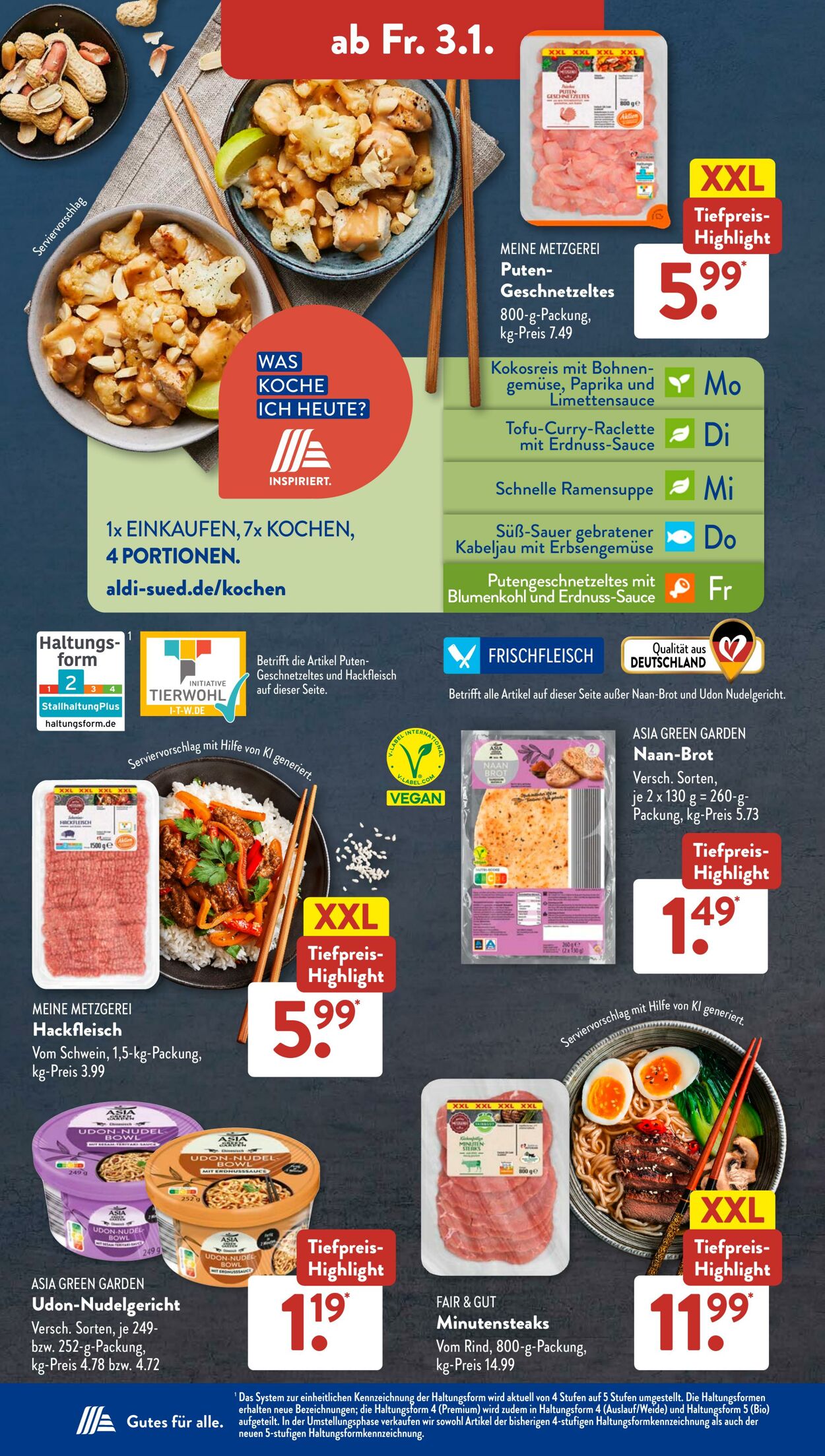 Prospekt ALDI SÜD 30.12.2024 - 04.01.2025