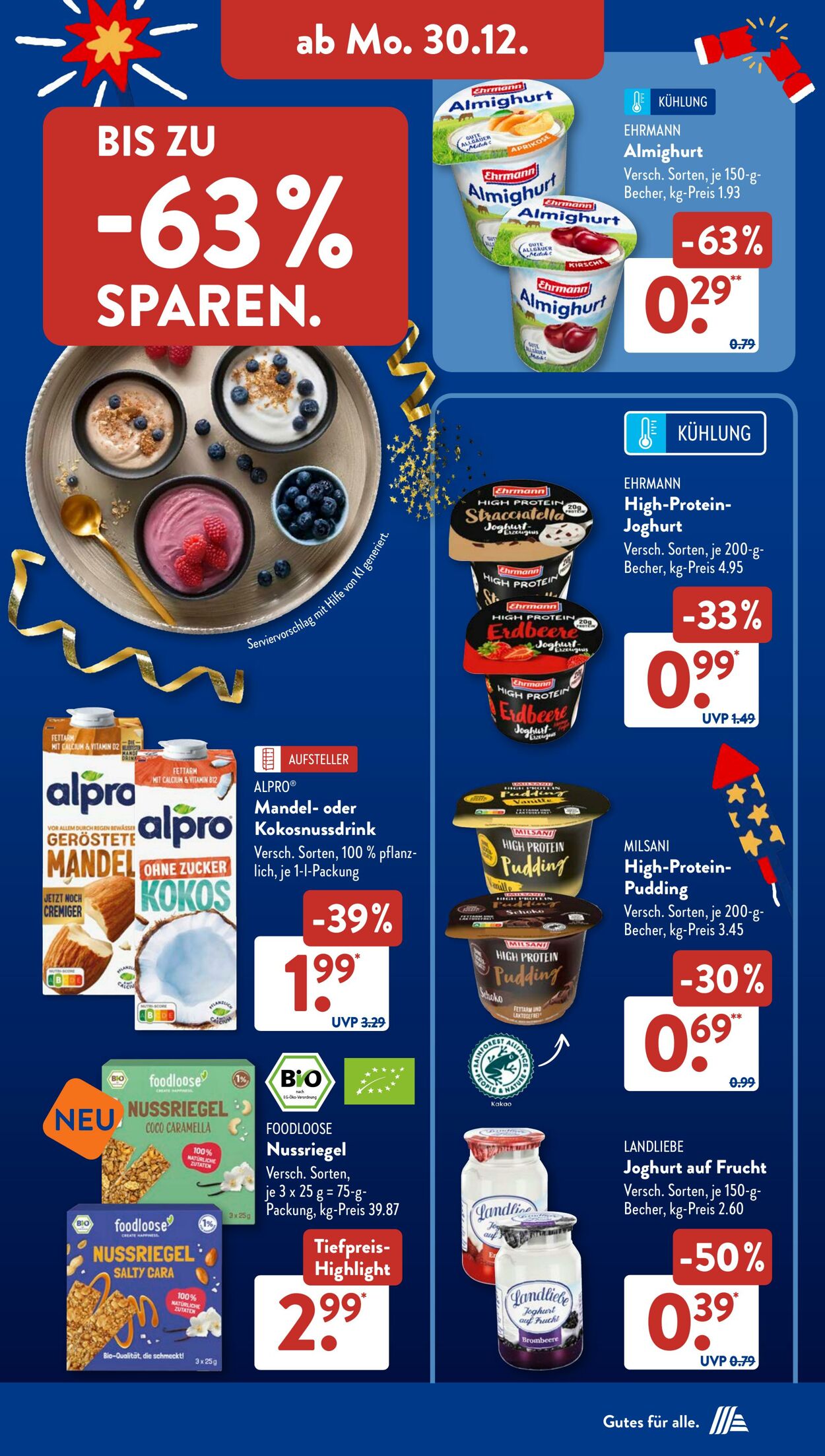 Prospekt ALDI SÜD 30.12.2024 - 04.01.2025