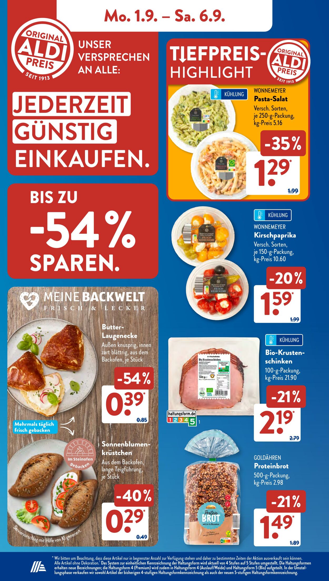 Prospekt ALDI SÜD 01.09.2025 - 15.09.2025