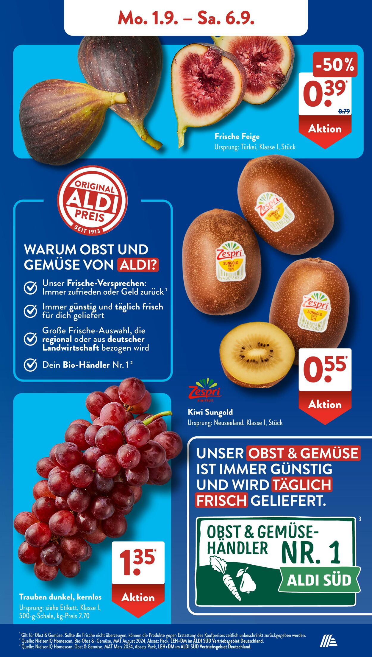 Prospekt ALDI SÜD 01.09.2025 - 15.09.2025
