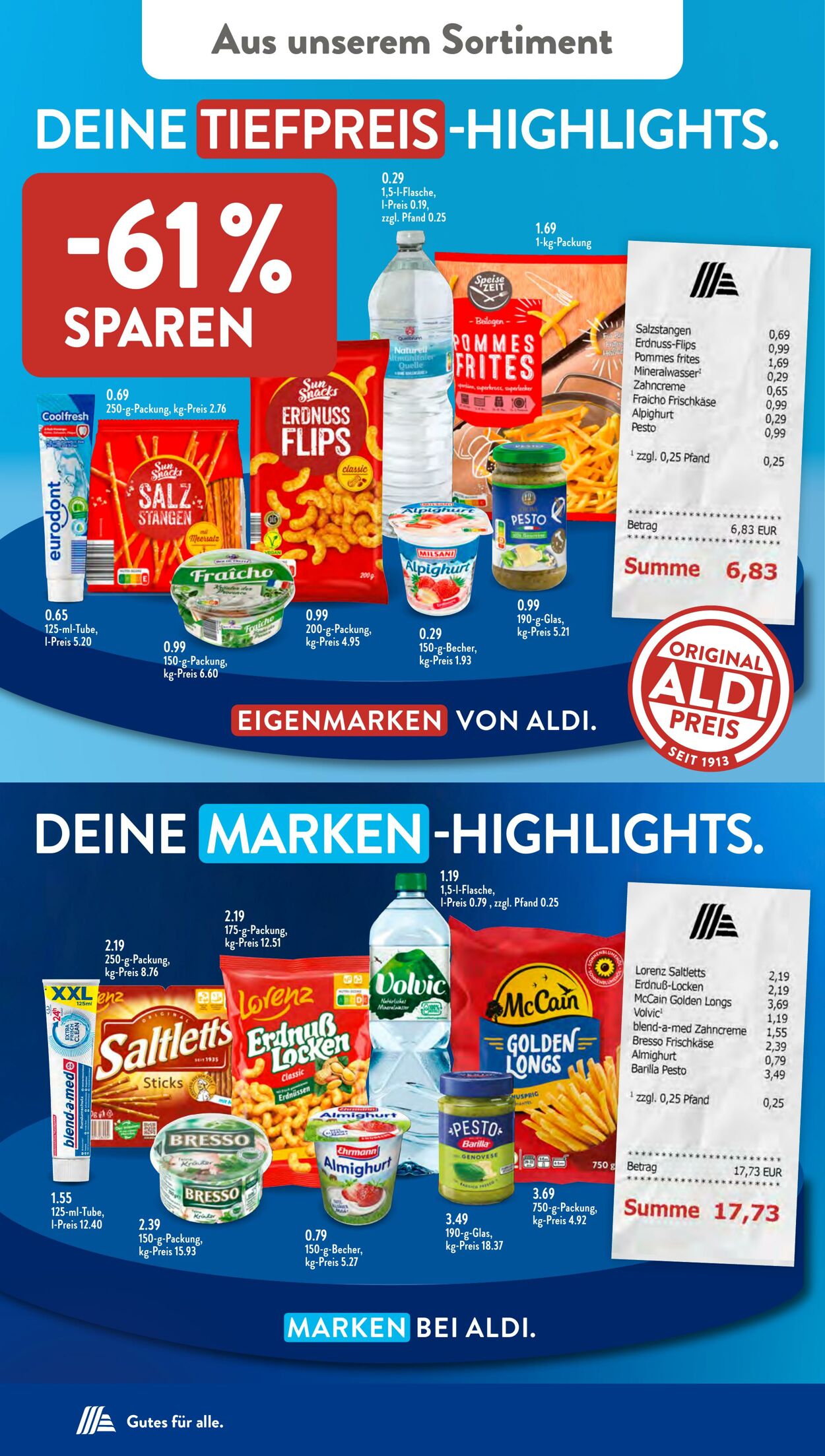Prospekt ALDI SÜD 01.09.2025 - 15.09.2025