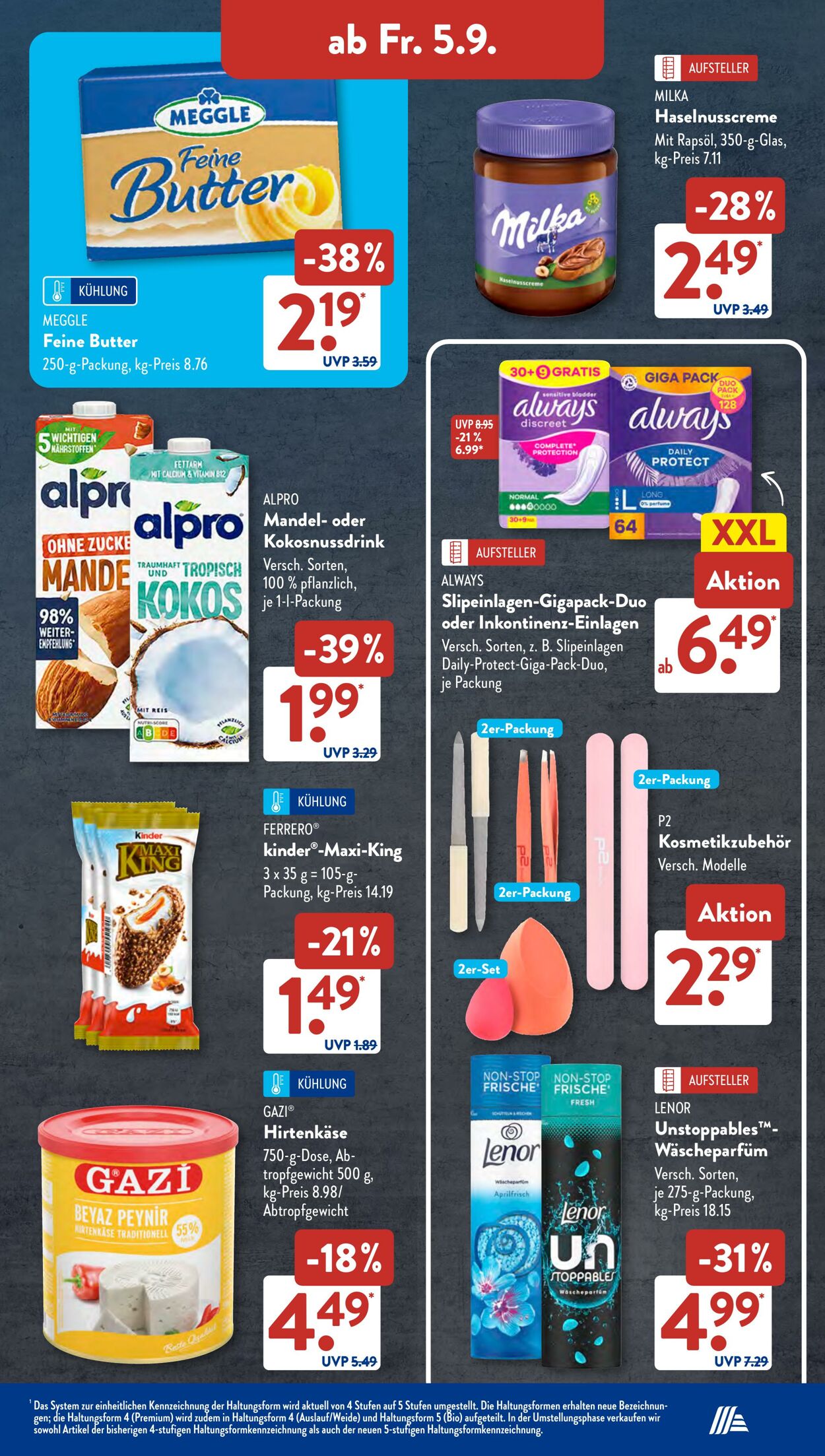 Prospekt ALDI SÜD 01.09.2025 - 15.09.2025