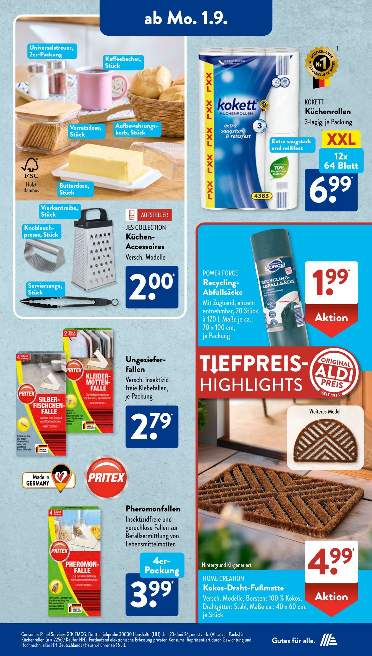 Prospekt ALDI SÜD 01.09.2025 - 15.09.2025