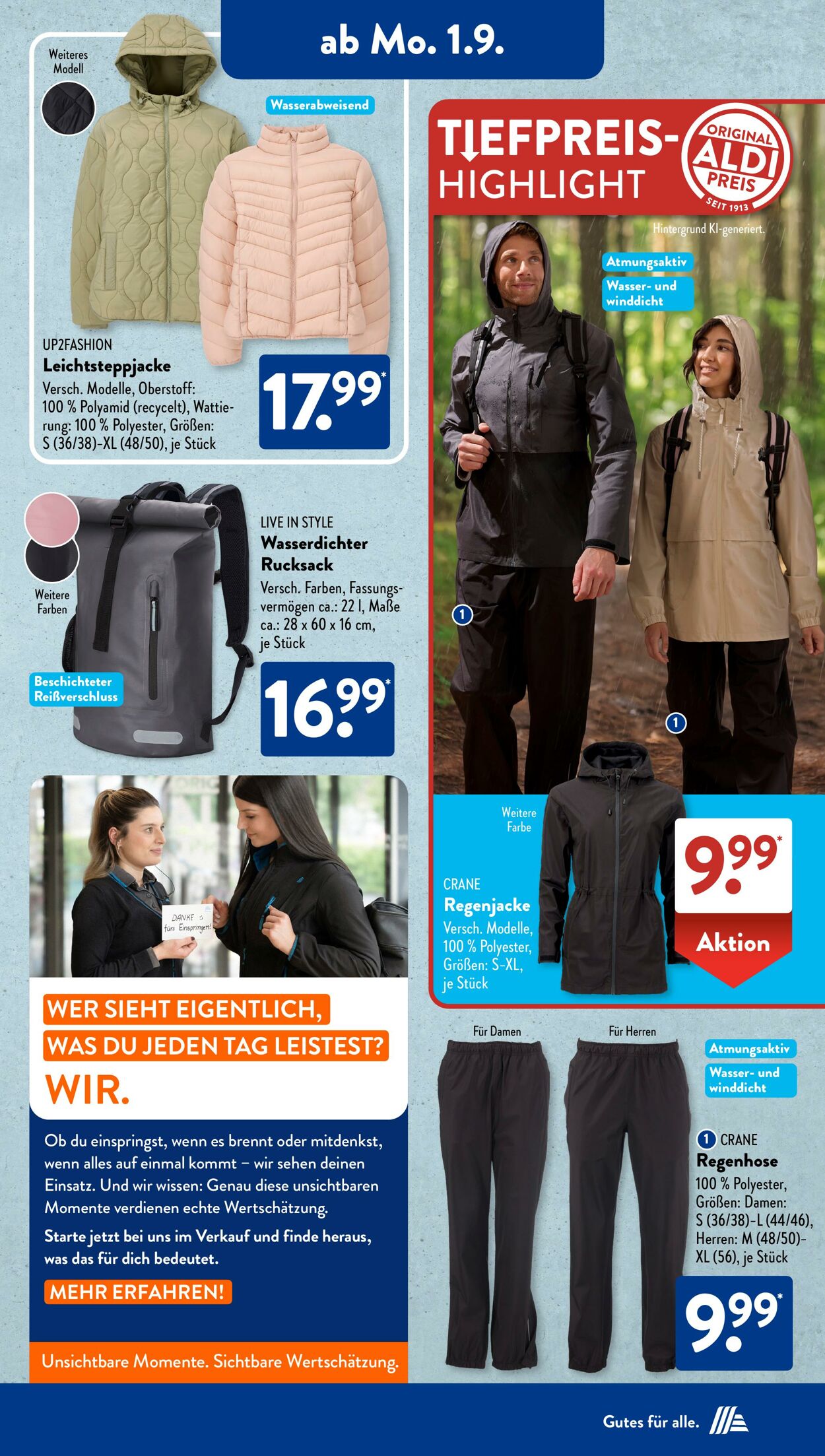 Prospekt ALDI SÜD 01.09.2025 - 15.09.2025