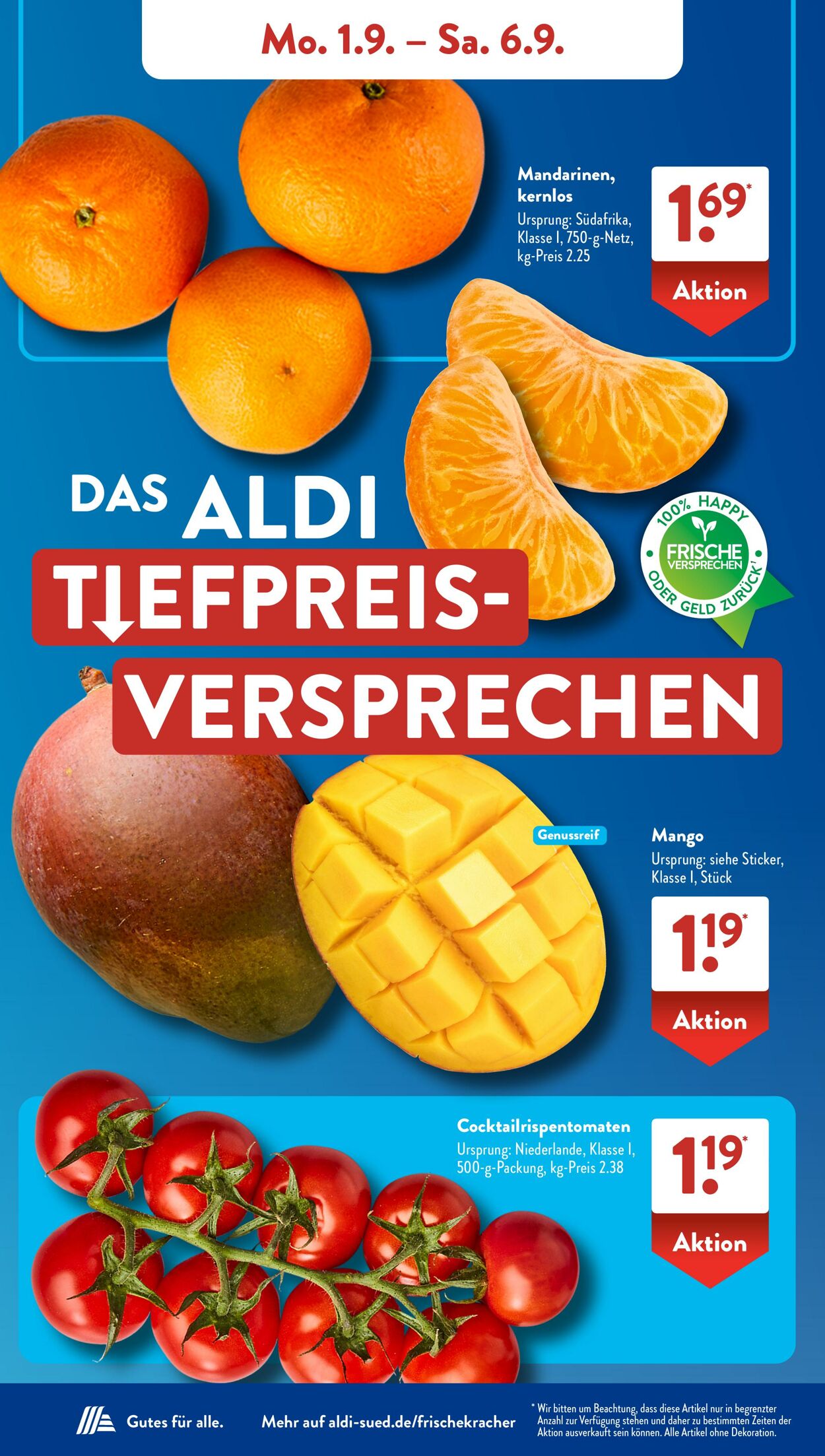 Prospekt ALDI SÜD 01.09.2025 - 15.09.2025