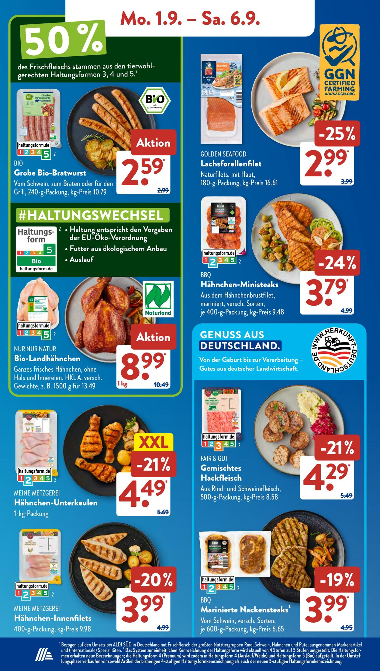 Prospekt ALDI SÜD 01.09.2025 - 15.09.2025
