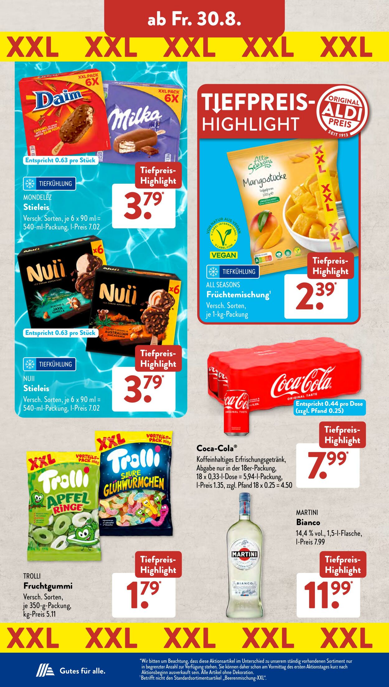 Prospekt ALDI SÜD 26.08.2024 - 31.08.2024