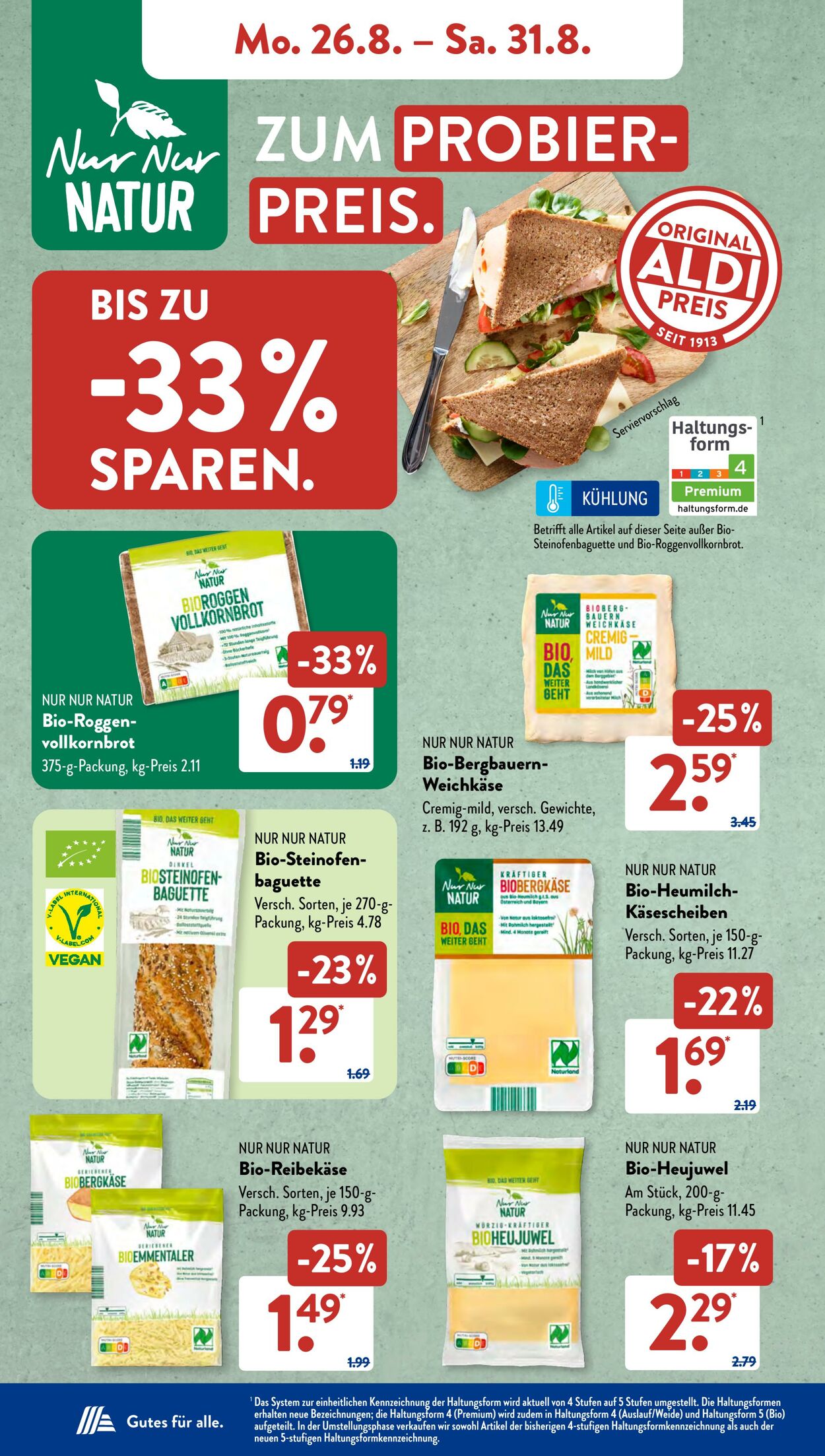 Prospekt ALDI SÜD 26.08.2024 - 31.08.2024