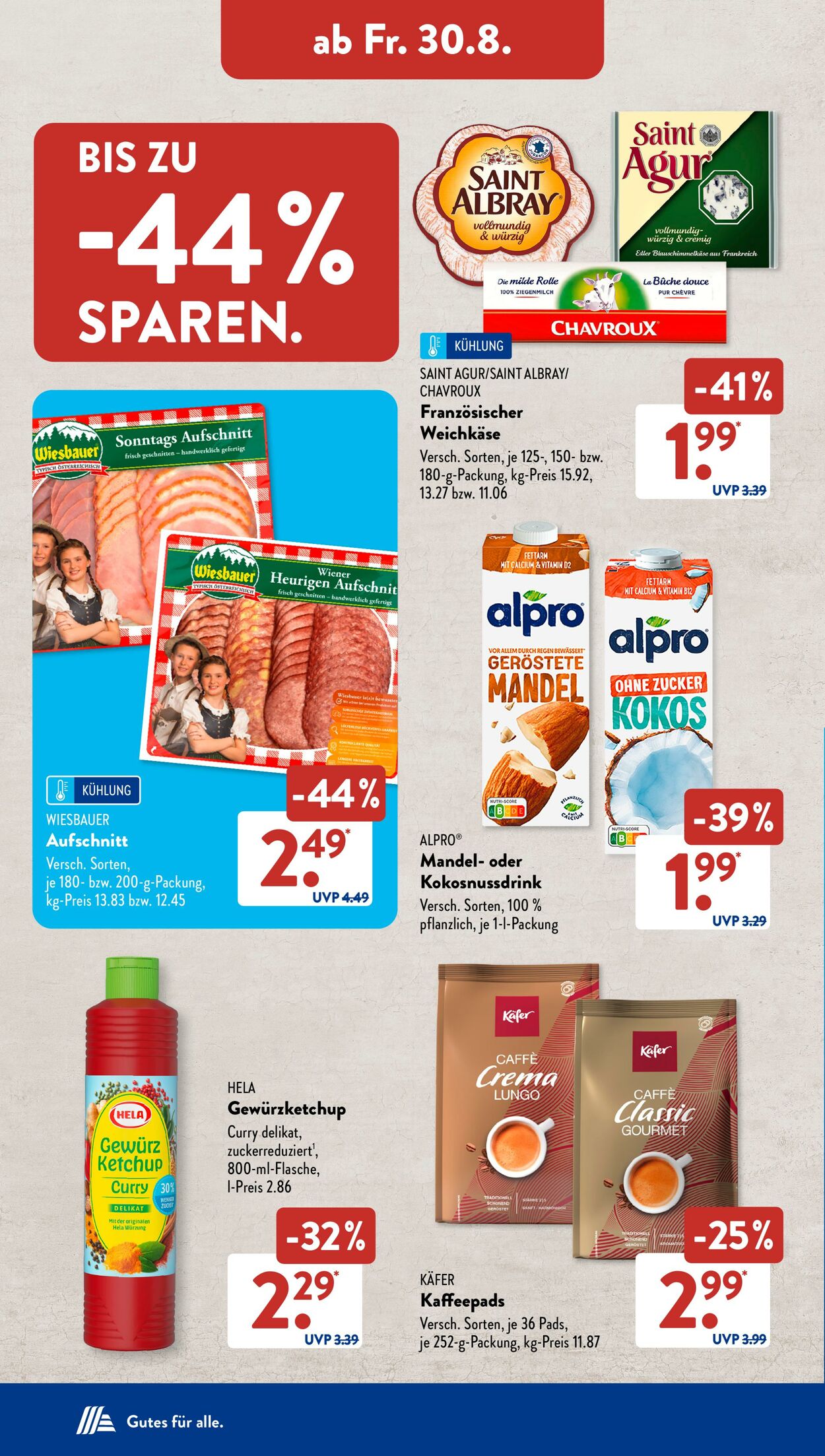 Prospekt ALDI SÜD 26.08.2024 - 31.08.2024