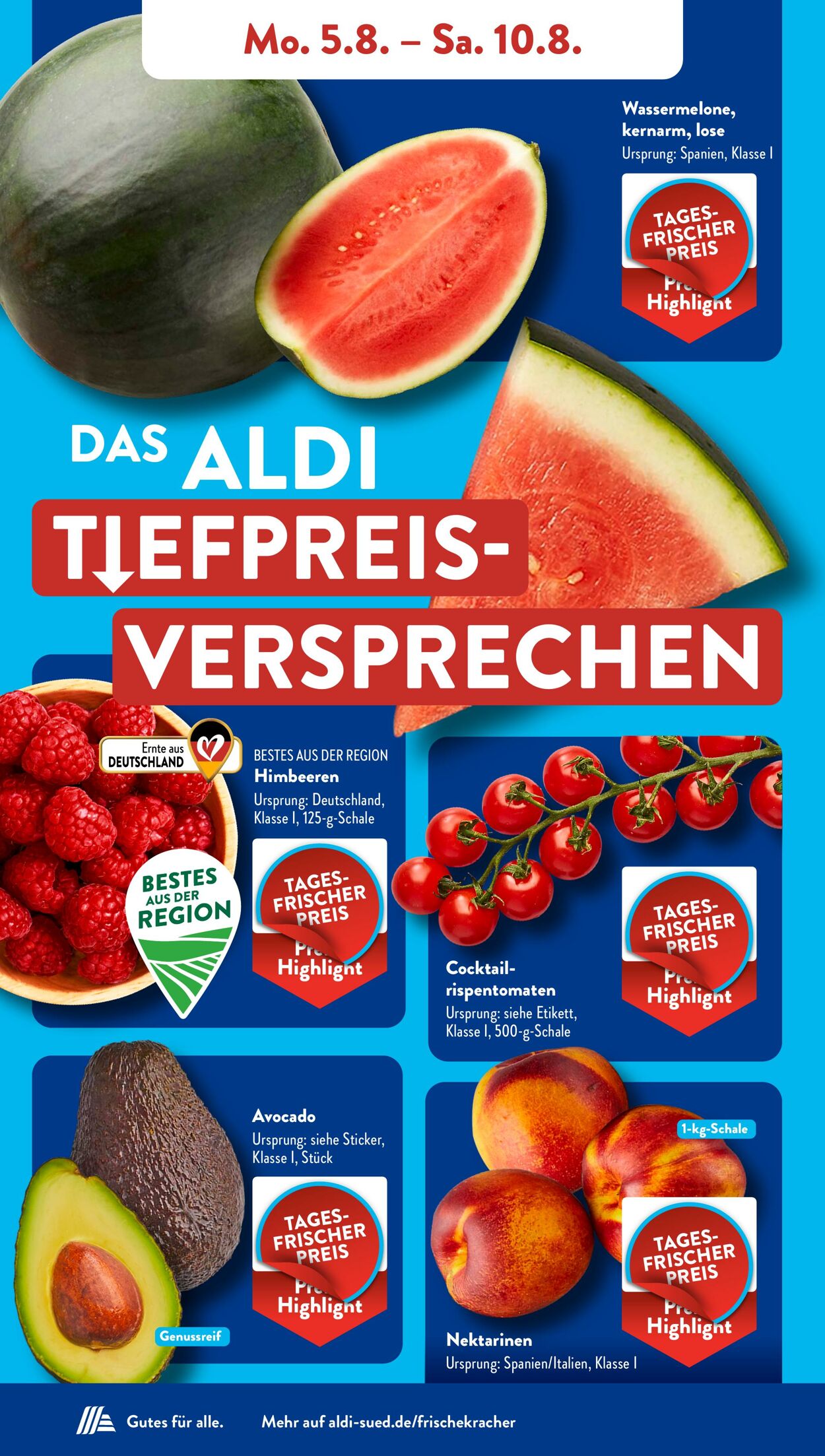 Prospekt ALDI SÜD 05.08.2024 - 10.08.2024