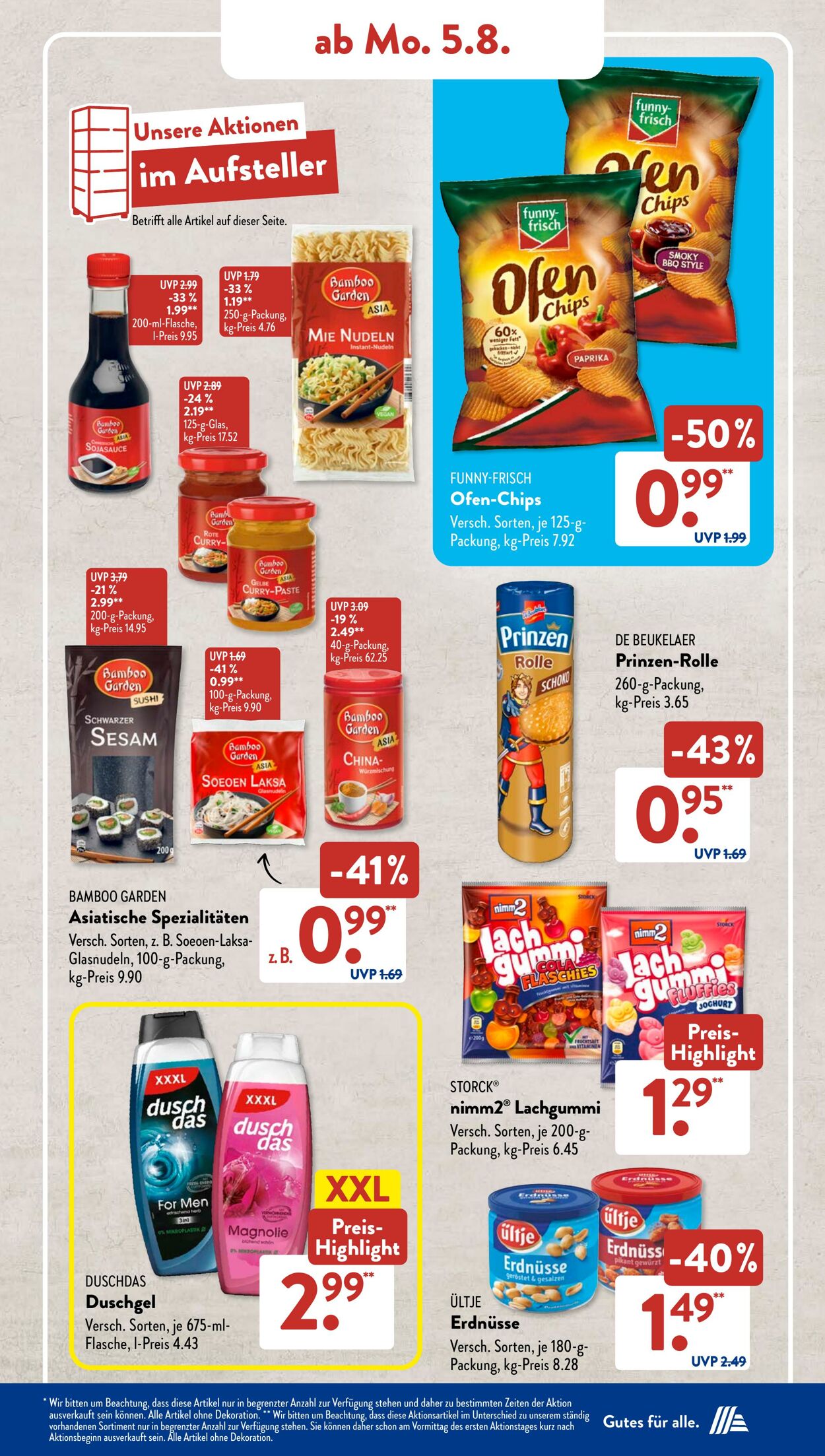 Prospekt ALDI SÜD 05.08.2024 - 10.08.2024