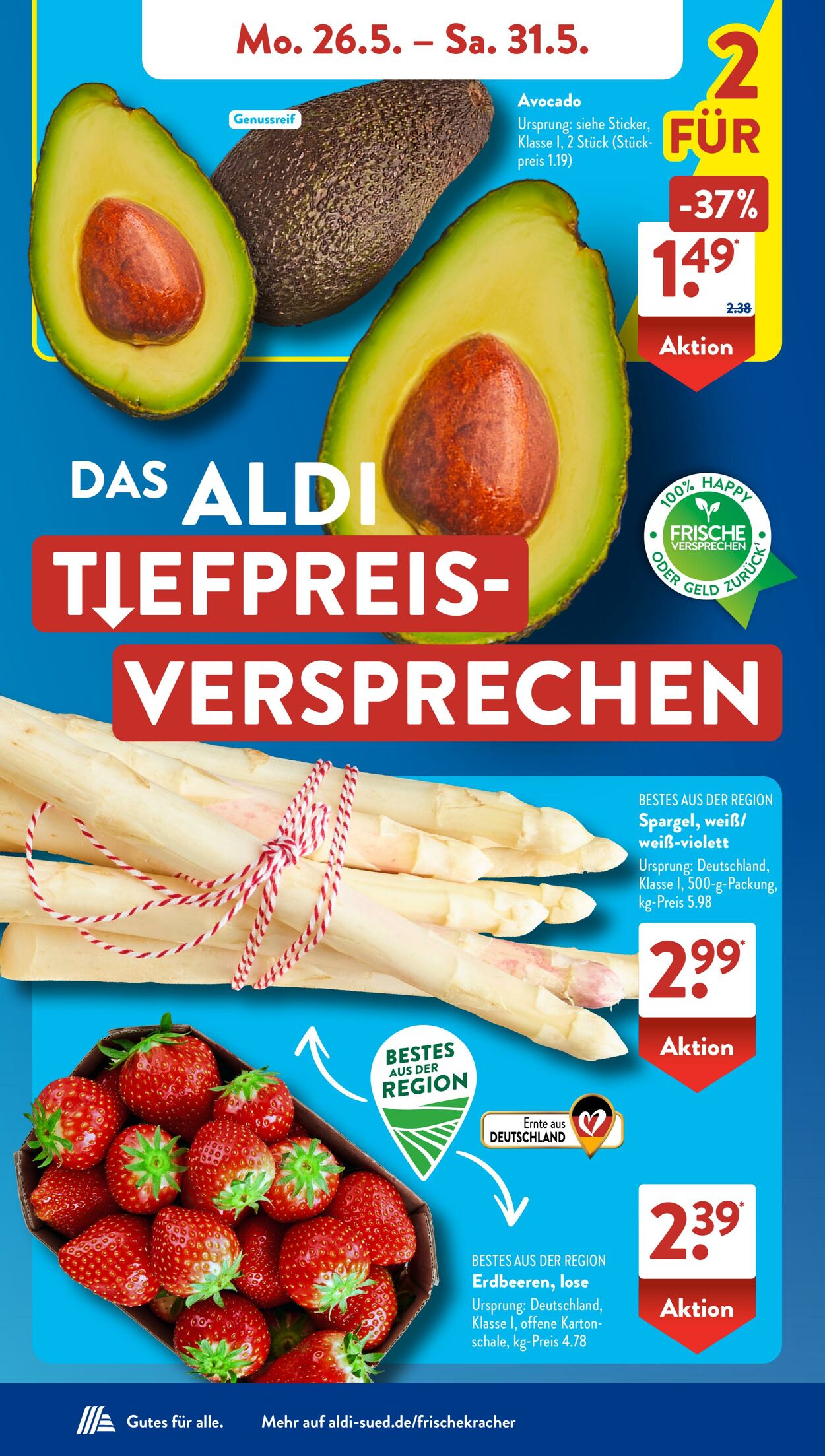 Prospekt ALDI SÜD 25.05.2025 - 08.06.2025