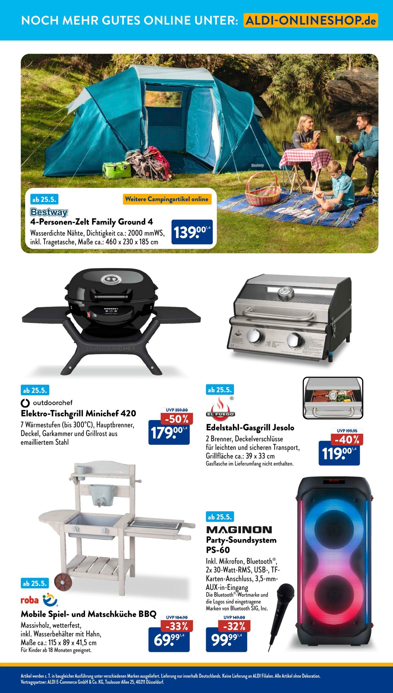 Prospekt ALDI SÜD 25.05.2025 - 08.06.2025