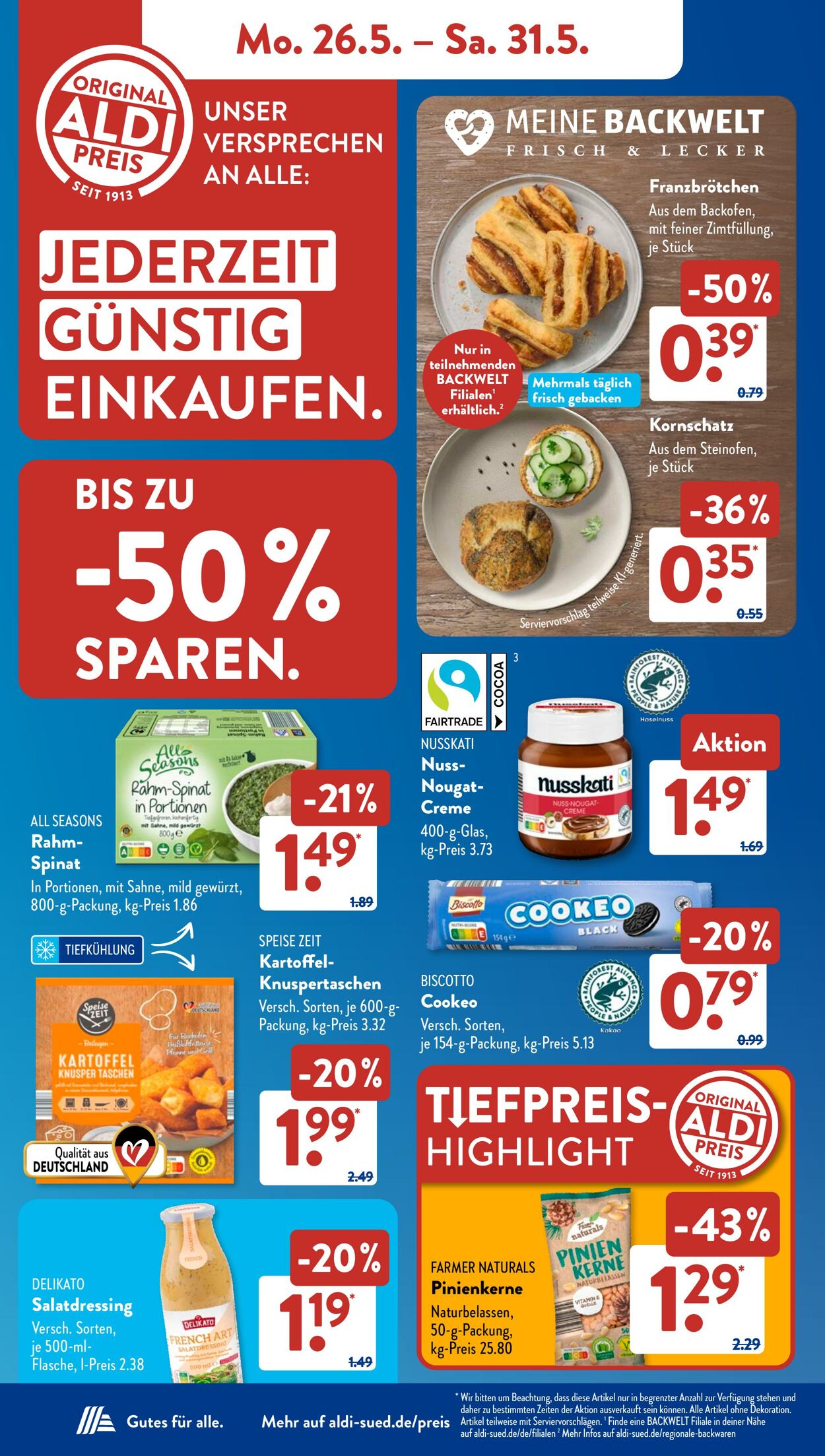 Prospekt ALDI SÜD 25.05.2025 - 08.06.2025