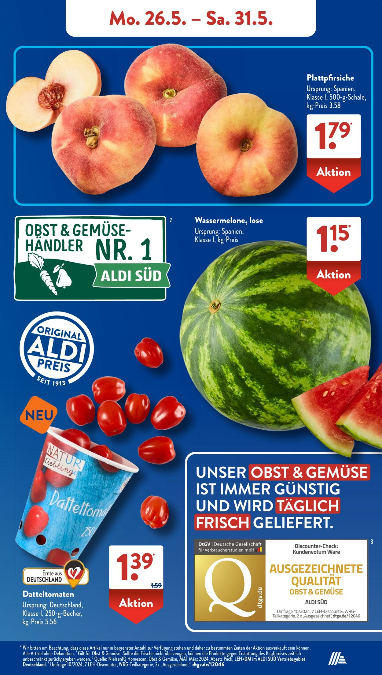 Prospekt ALDI SÜD 25.05.2025 - 08.06.2025