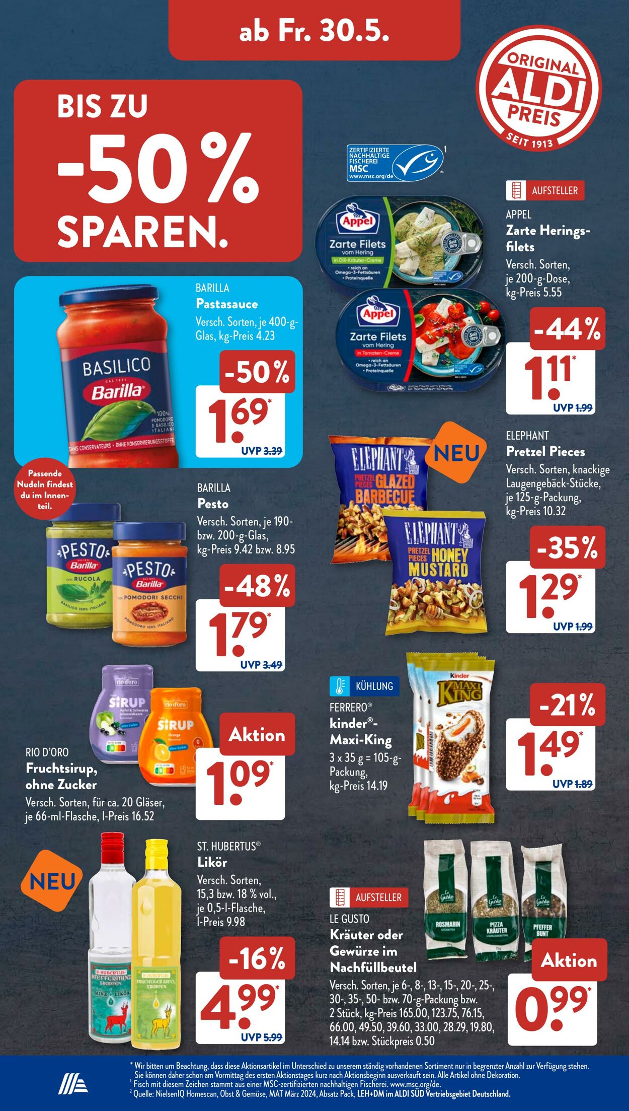 Prospekt ALDI SÜD 25.05.2025 - 08.06.2025