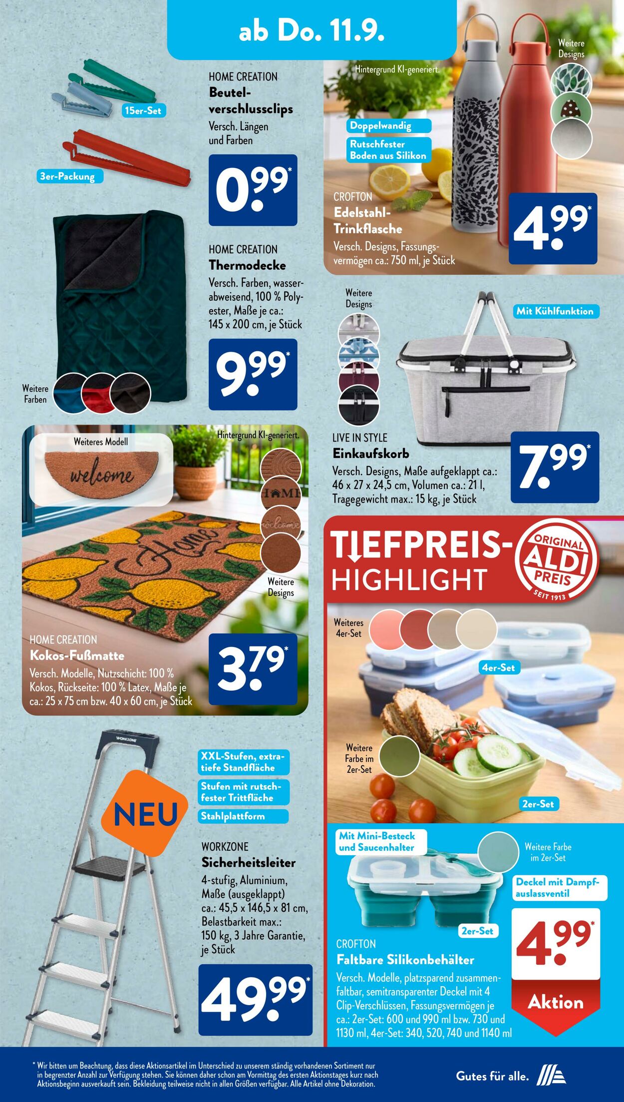 Prospekt ALDI SÜD 01.09.2025 - 15.09.2025