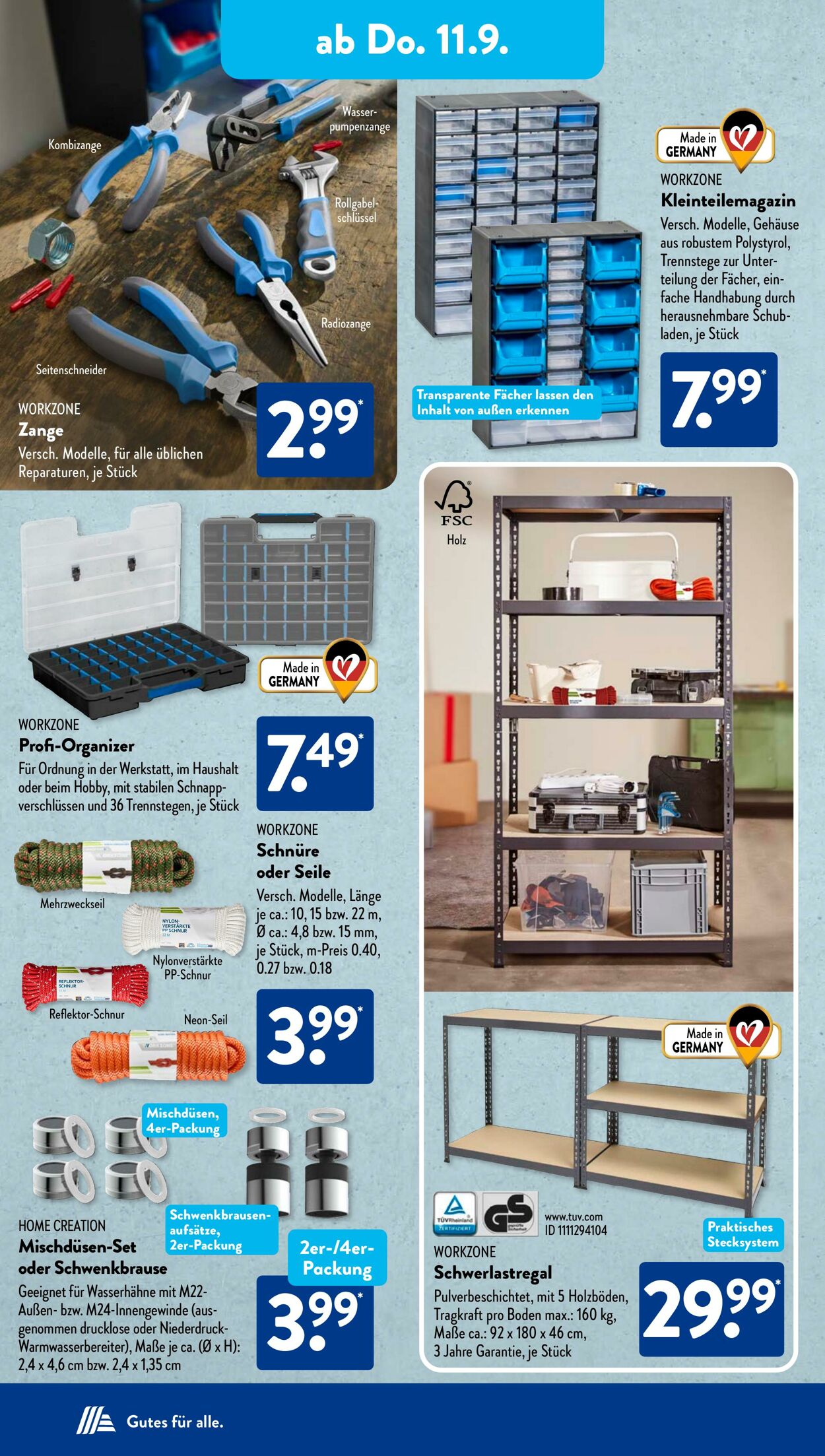 Prospekt ALDI SÜD 01.09.2025 - 15.09.2025