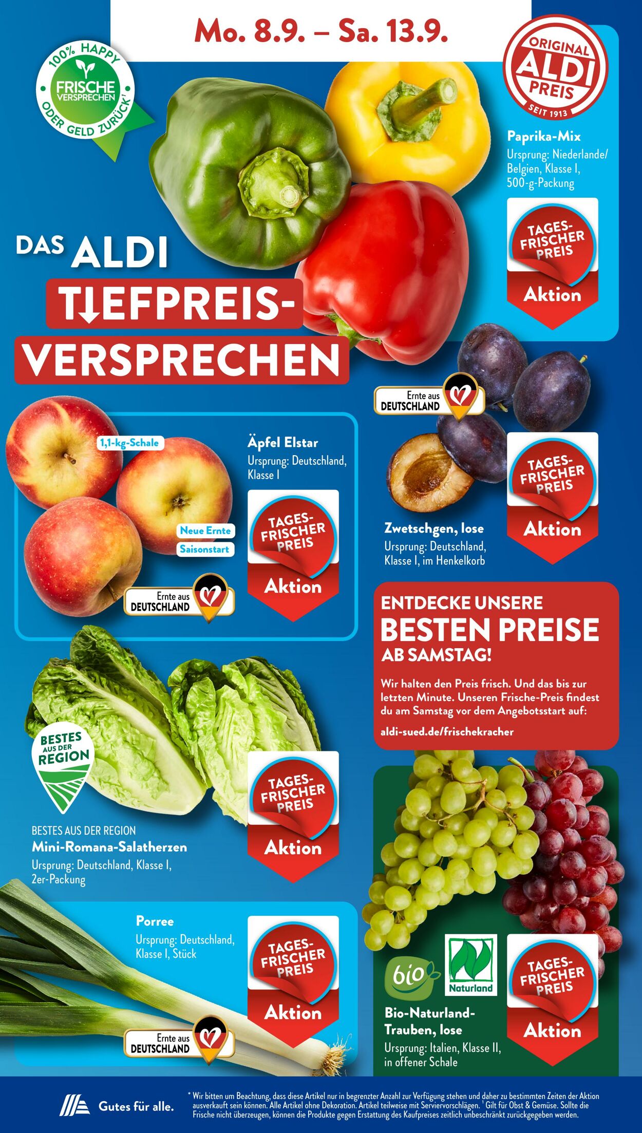 Prospekt ALDI SÜD 01.09.2025 - 15.09.2025
