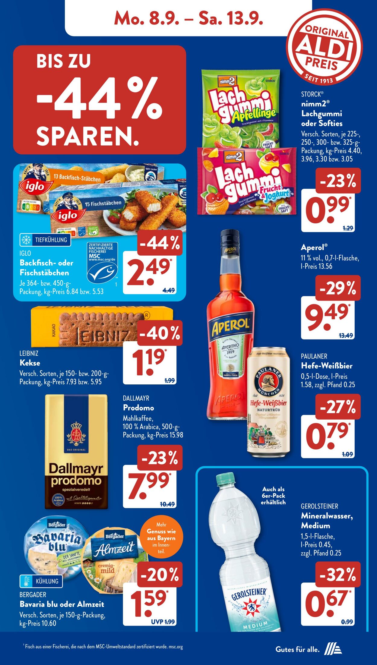 Prospekt ALDI SÜD 01.09.2025 - 15.09.2025