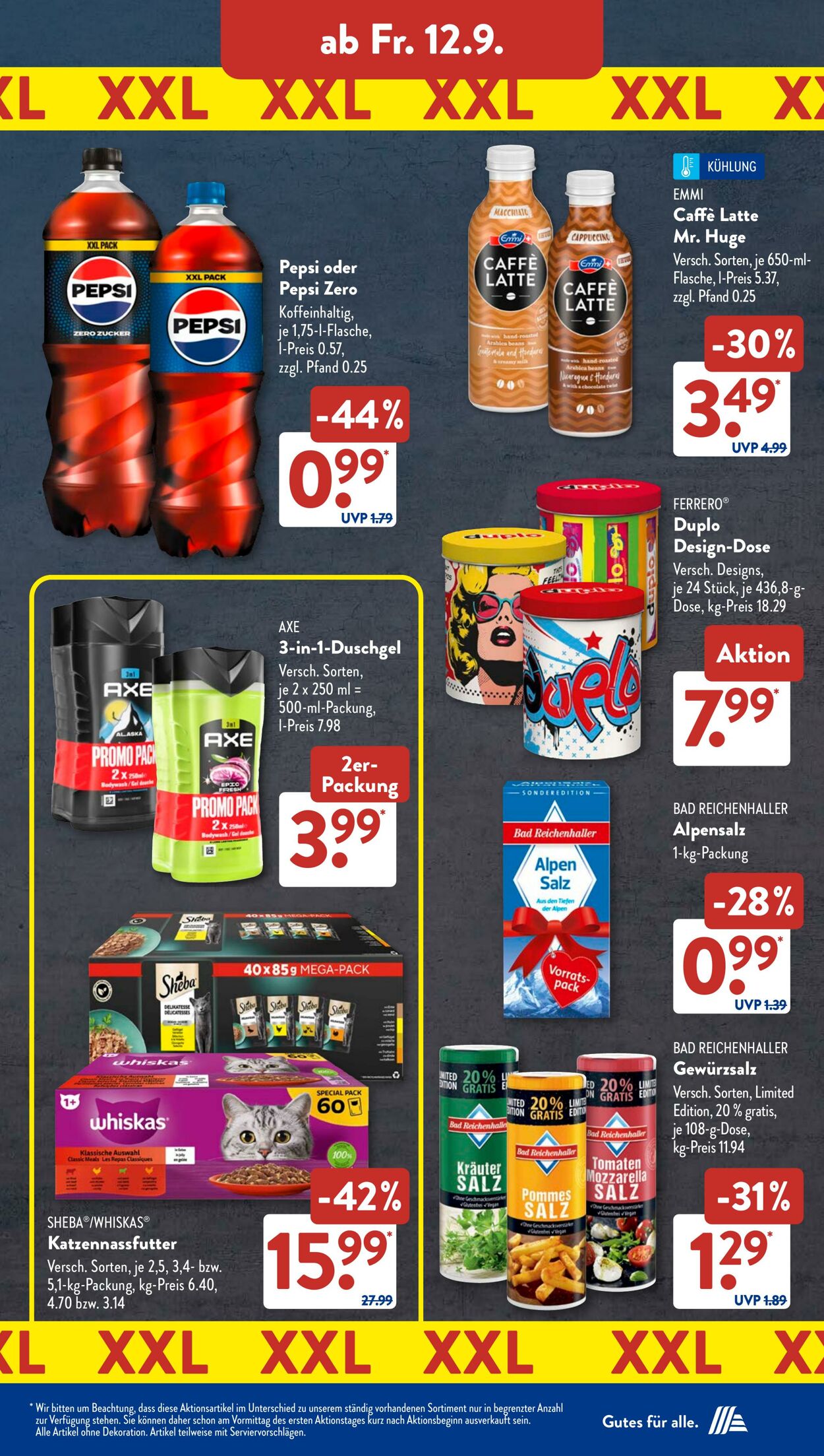 Prospekt ALDI SÜD 01.09.2025 - 15.09.2025