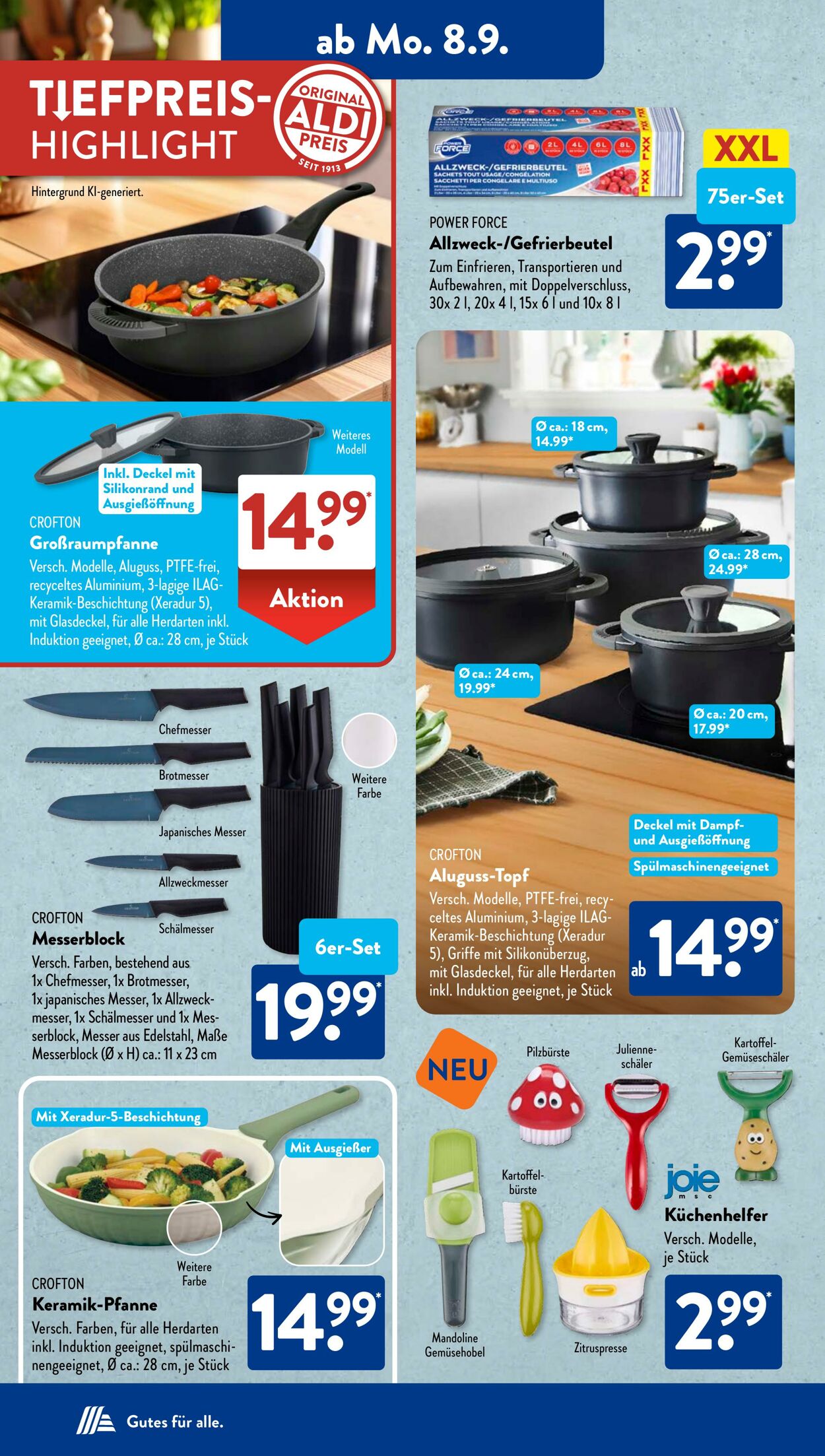Prospekt ALDI SÜD 01.09.2025 - 15.09.2025