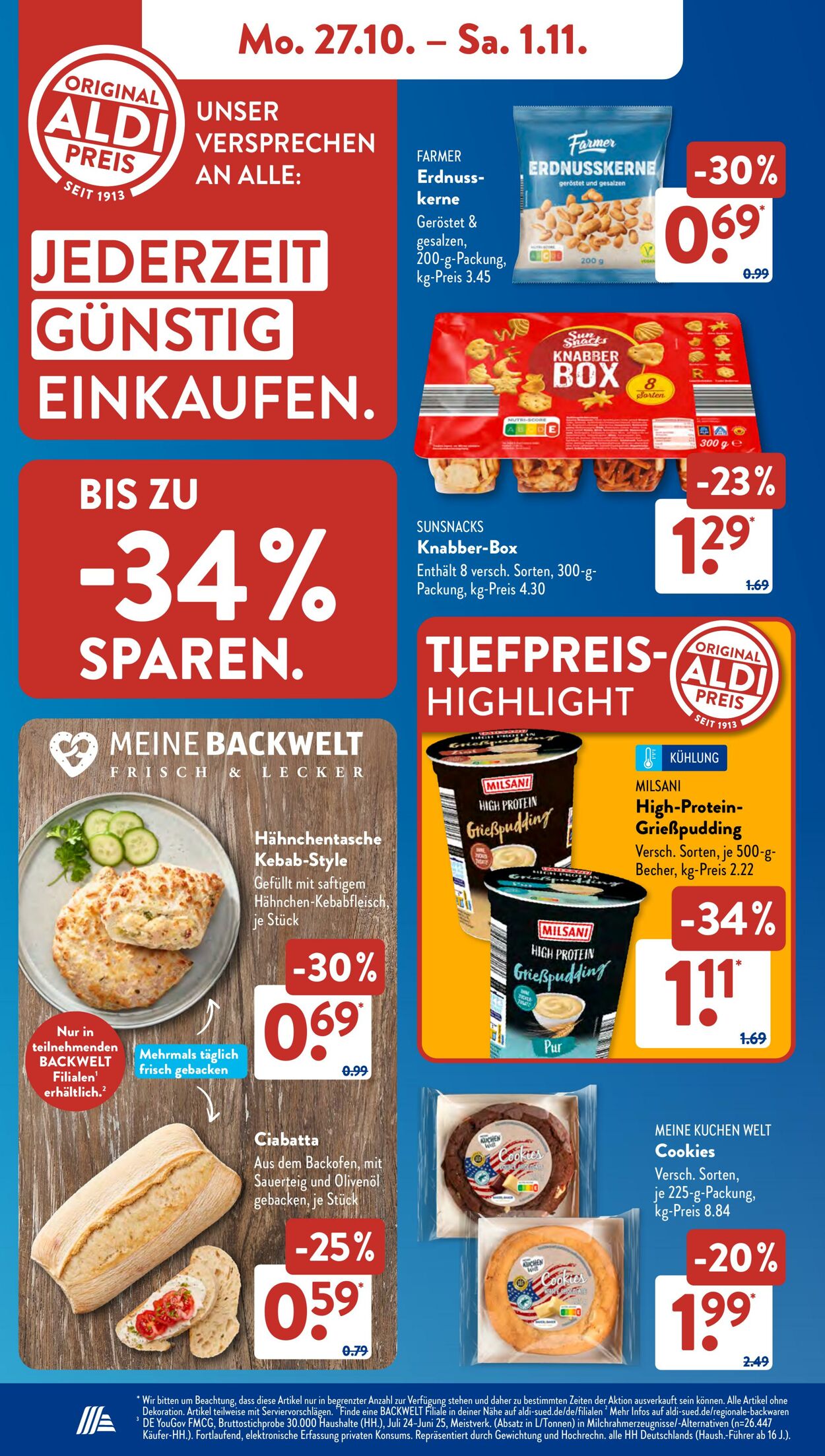 Prospekt ALDI SÜD 20.10.2025 - 03.11.2025