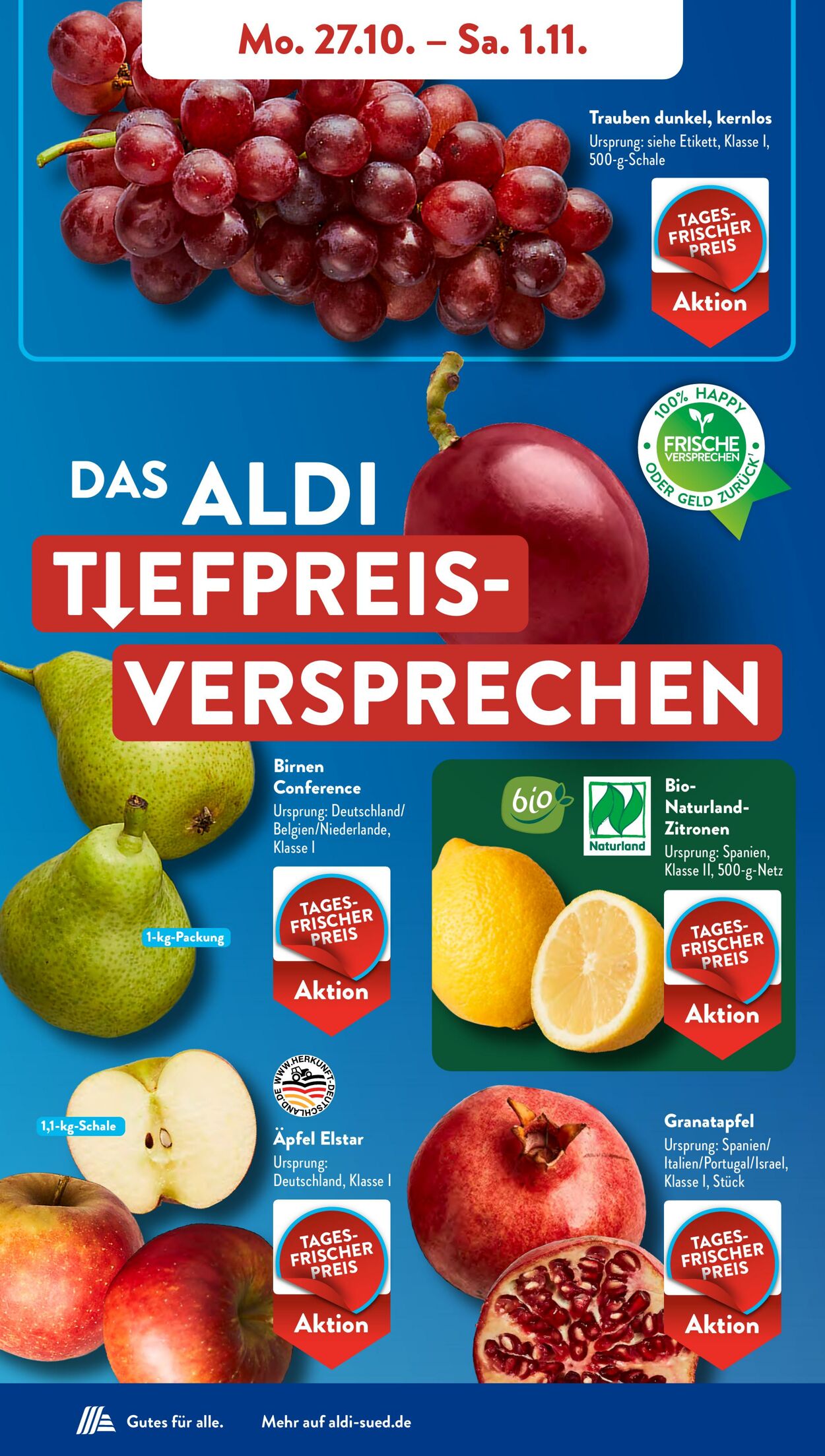 Prospekt ALDI SÜD 20.10.2025 - 03.11.2025
