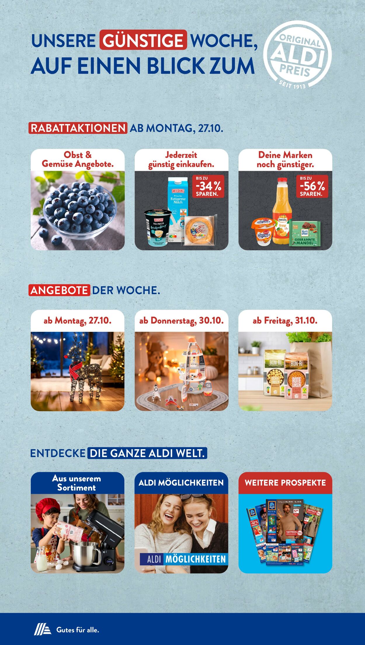 Prospekt ALDI SÜD 20.10.2025 - 03.11.2025