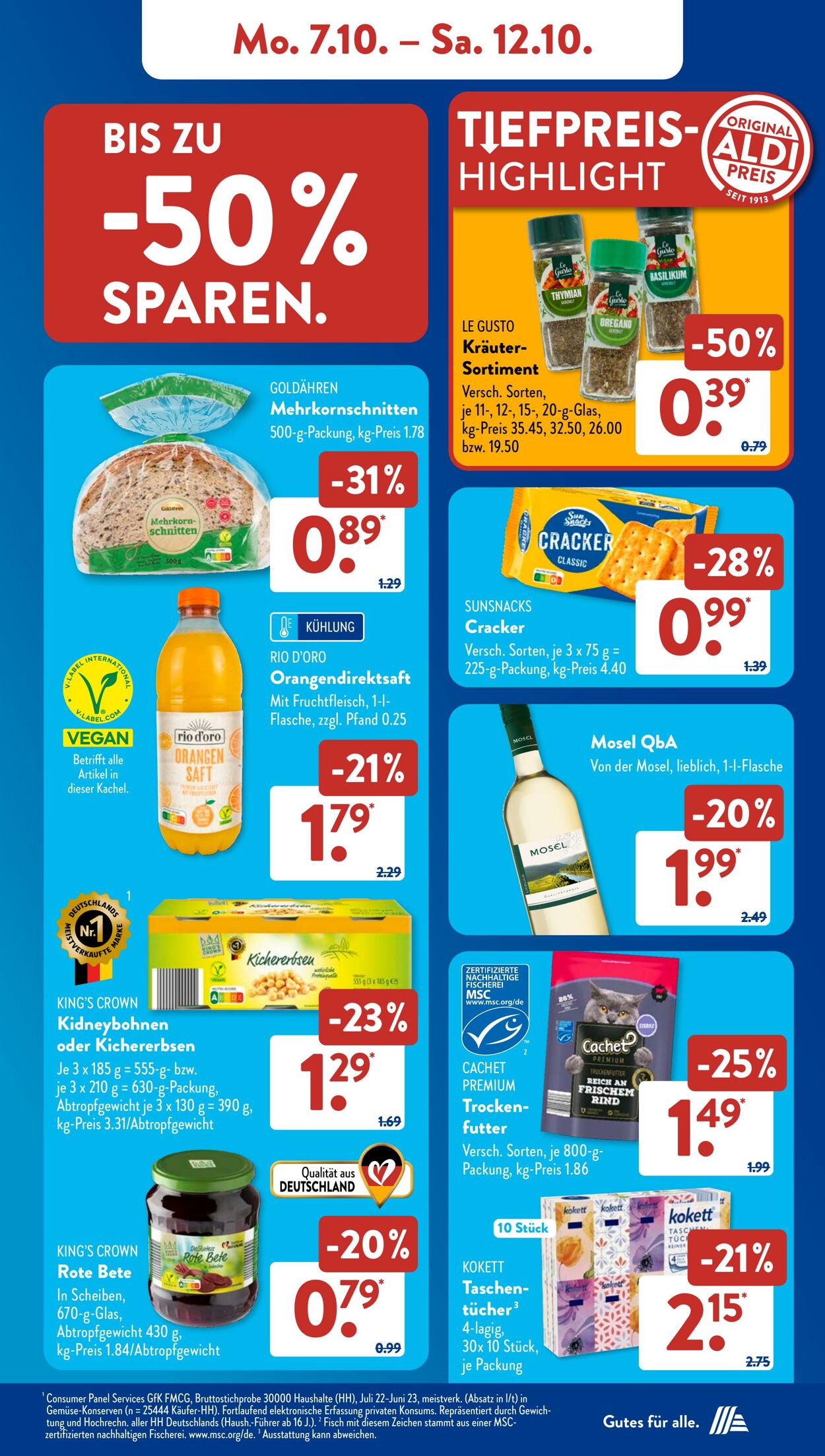 Prospekt ALDI SÜD 06.10.2024 - 12.10.2024