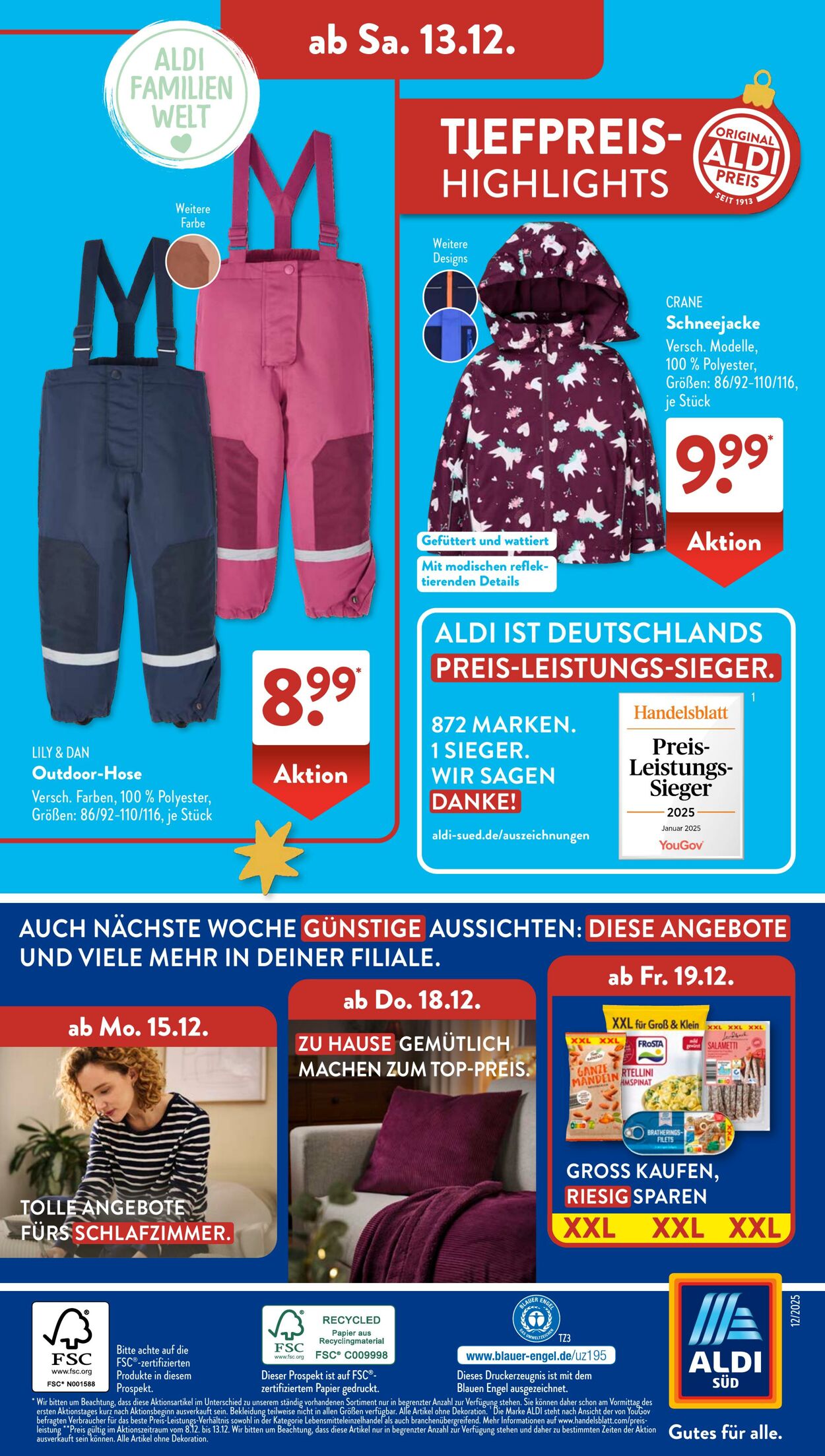 Prospekt ALDI SÜD 09.12.2025 - 23.12.2025