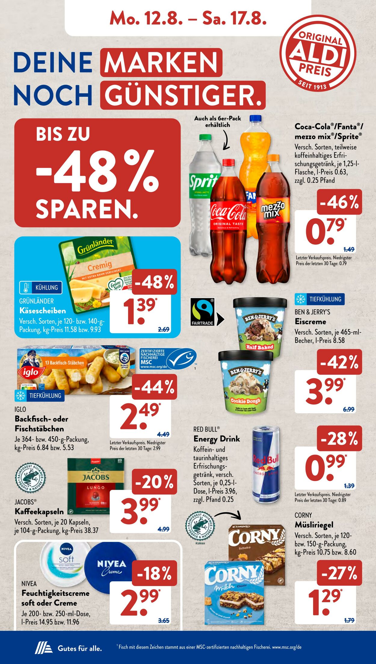 Prospekt ALDI SÜD 12.08.2024 - 17.08.2024