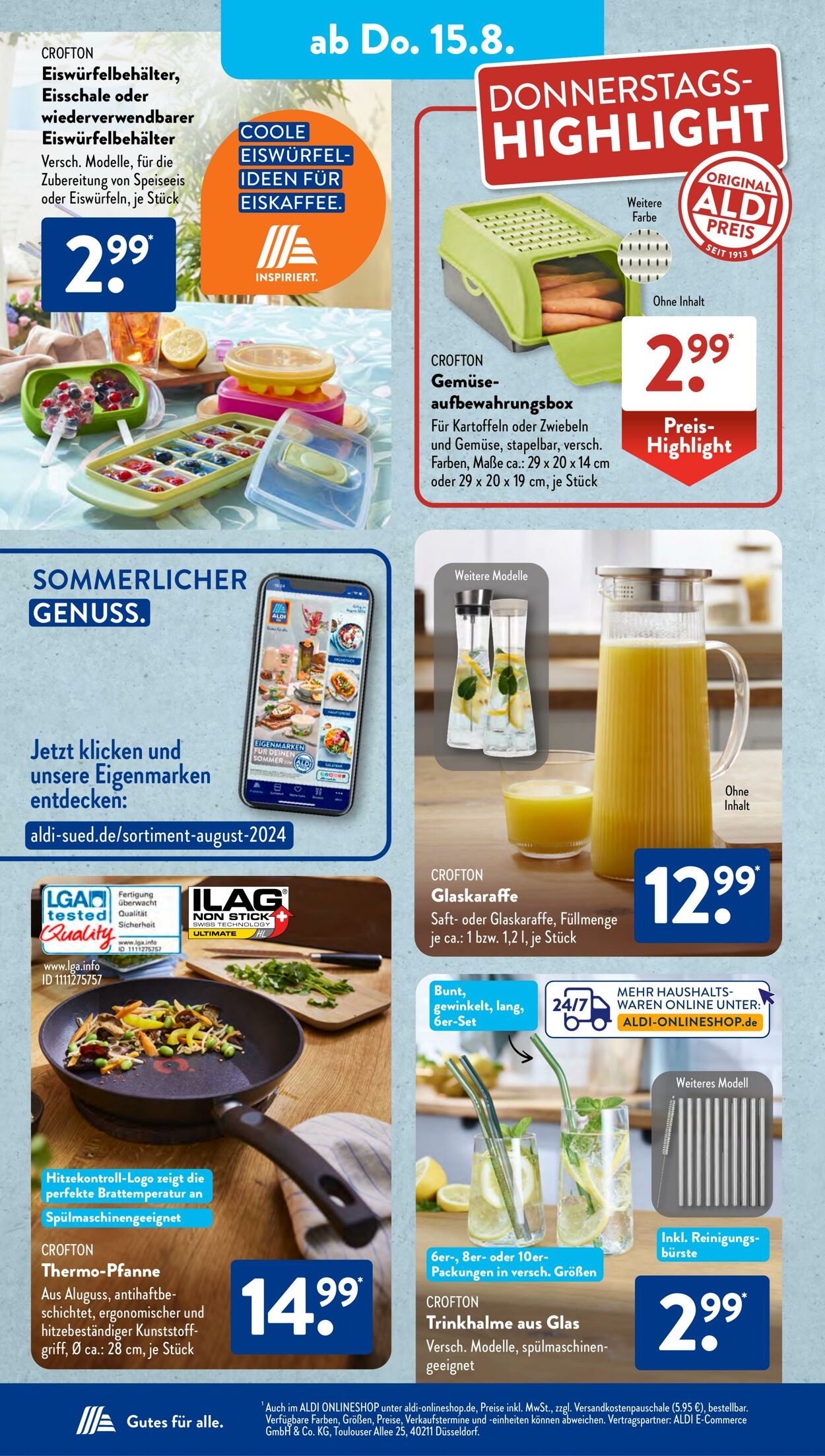 Prospekt ALDI SÜD 12.08.2024 - 17.08.2024