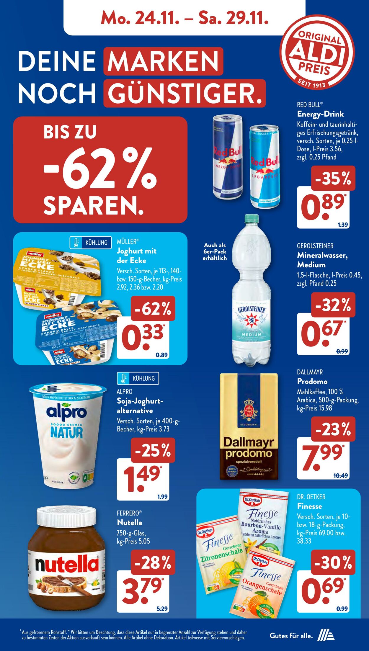 Prospekt ALDI SÜD 24.11.2025 - 01.12.2025