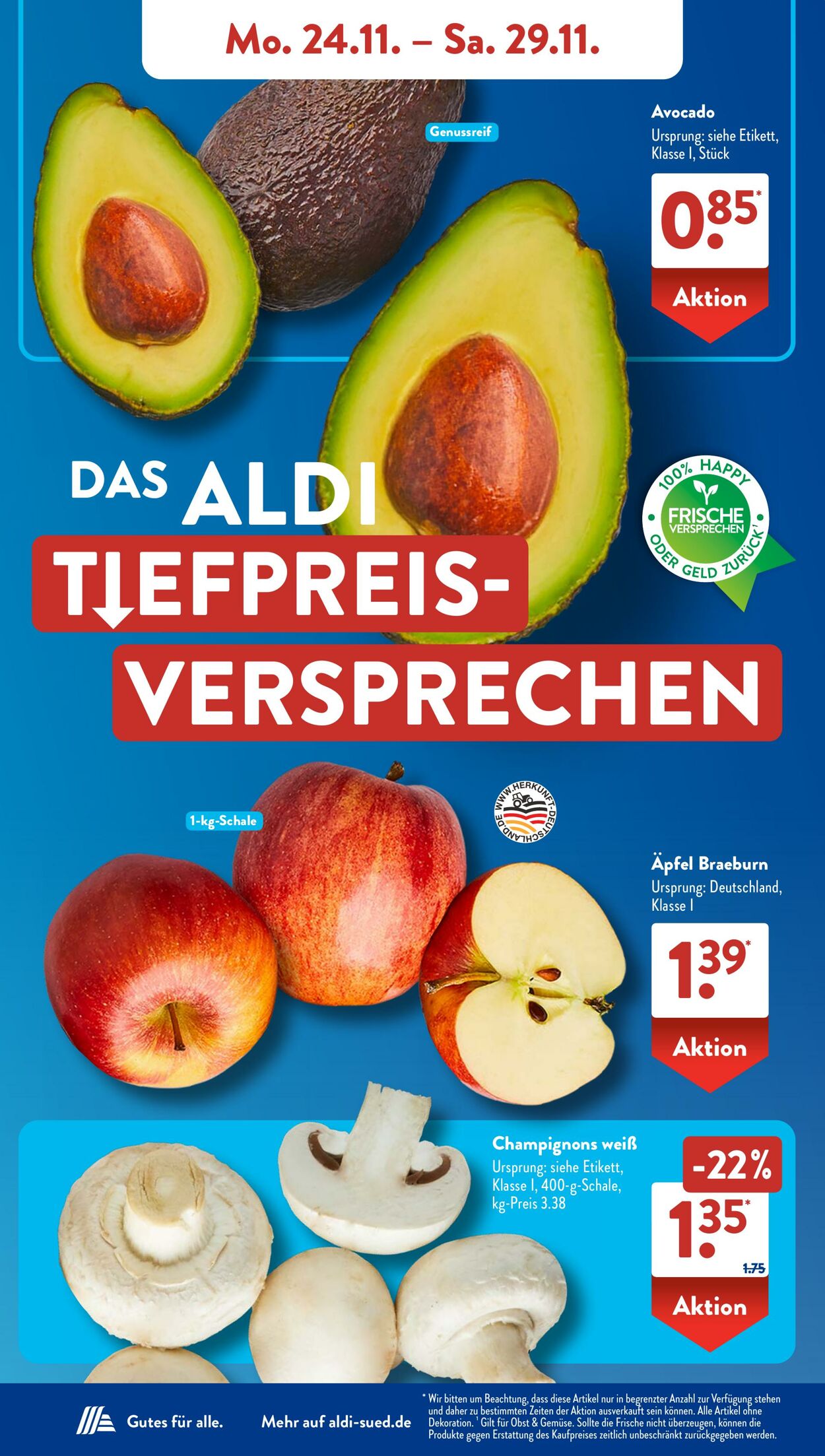 Prospekt ALDI SÜD 24.11.2025 - 01.12.2025