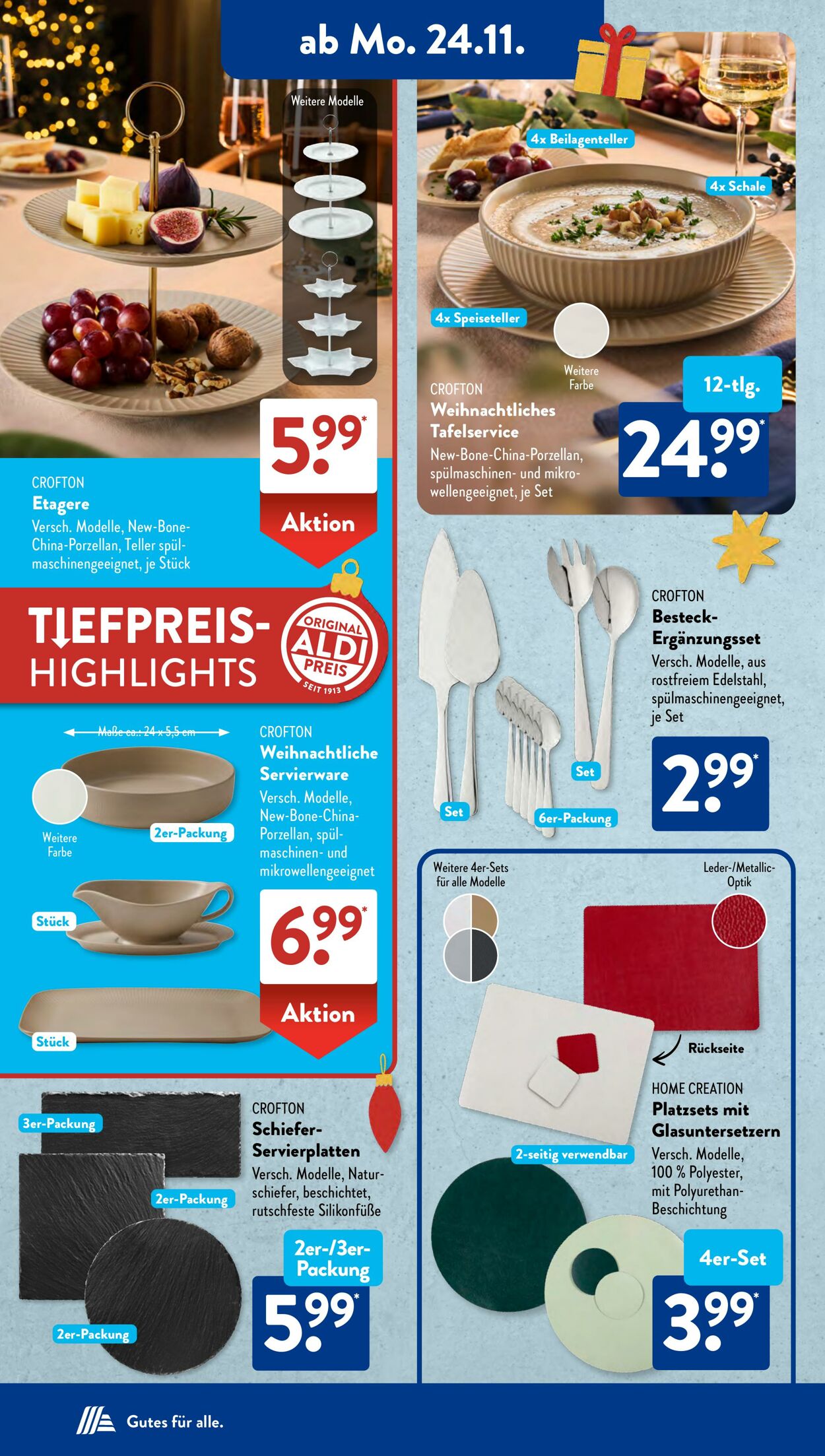 Prospekt ALDI SÜD 24.11.2025 - 01.12.2025