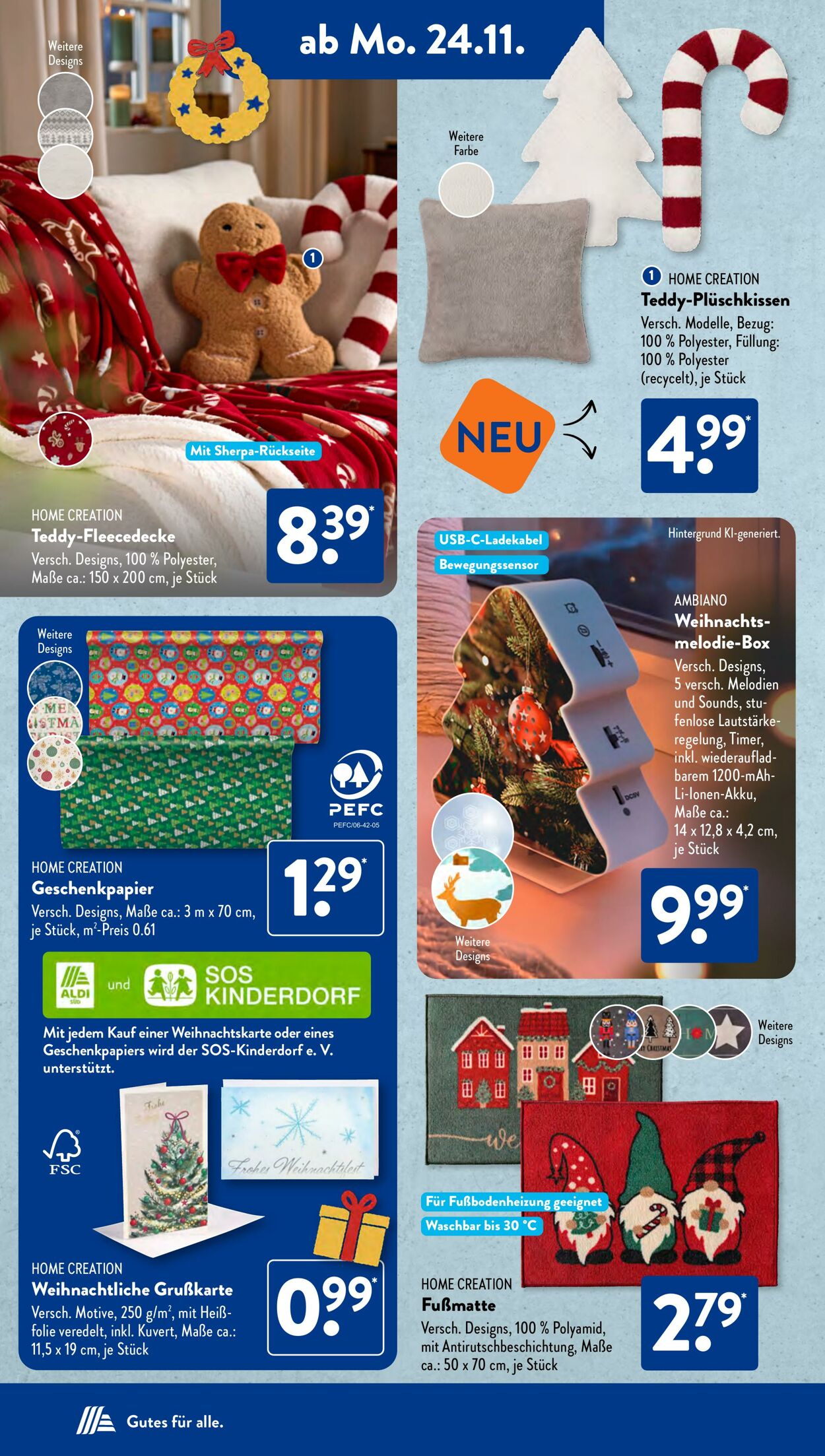 Prospekt ALDI SÜD 24.11.2025 - 01.12.2025