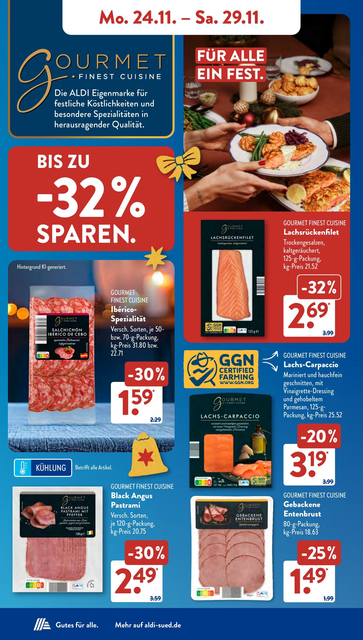 Prospekt ALDI SÜD 24.11.2025 - 01.12.2025