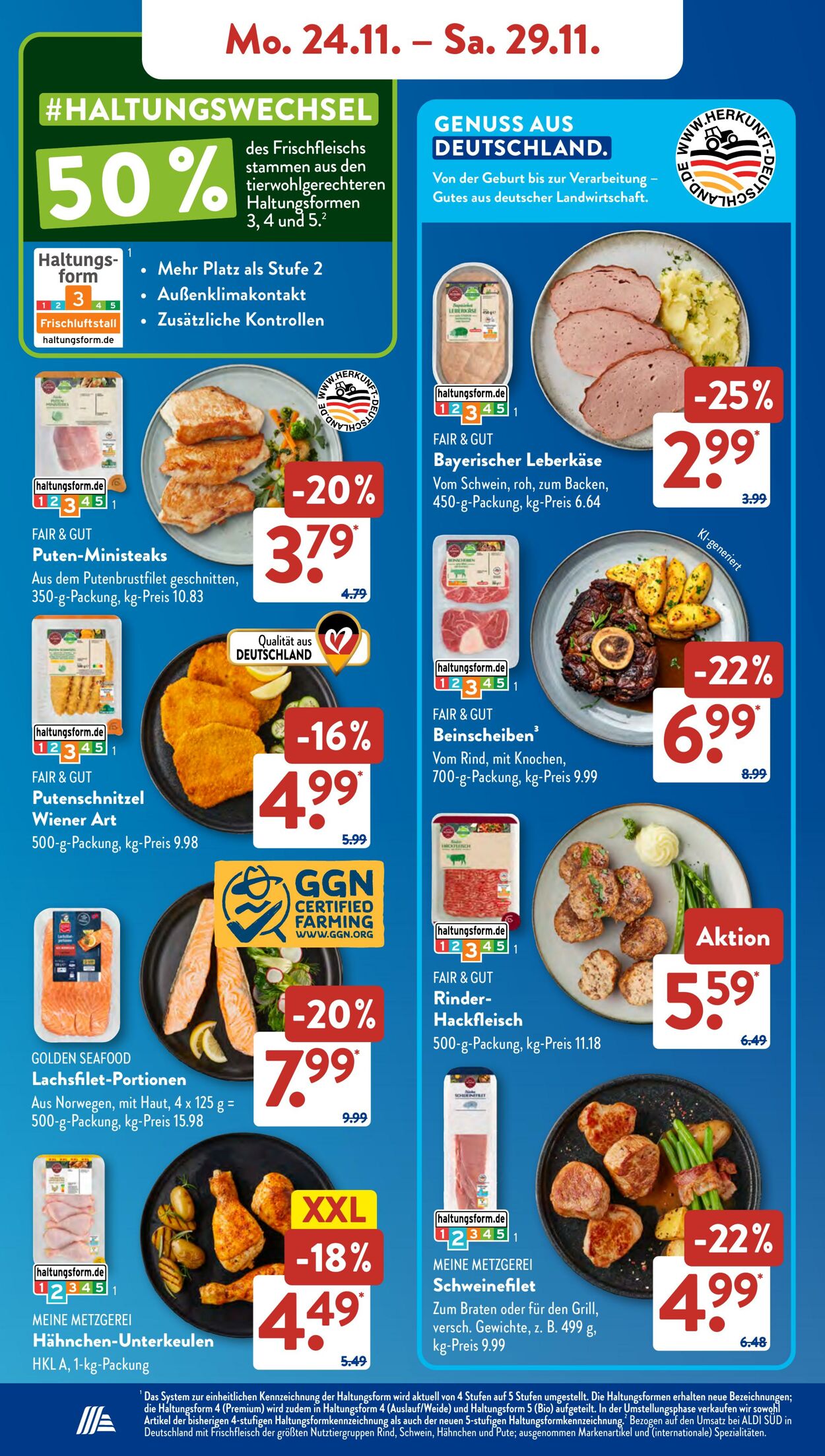 Prospekt ALDI SÜD 24.11.2025 - 01.12.2025