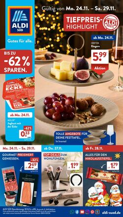 Prospekt ALDI SÜD 24.11.2025 - 01.12.2025