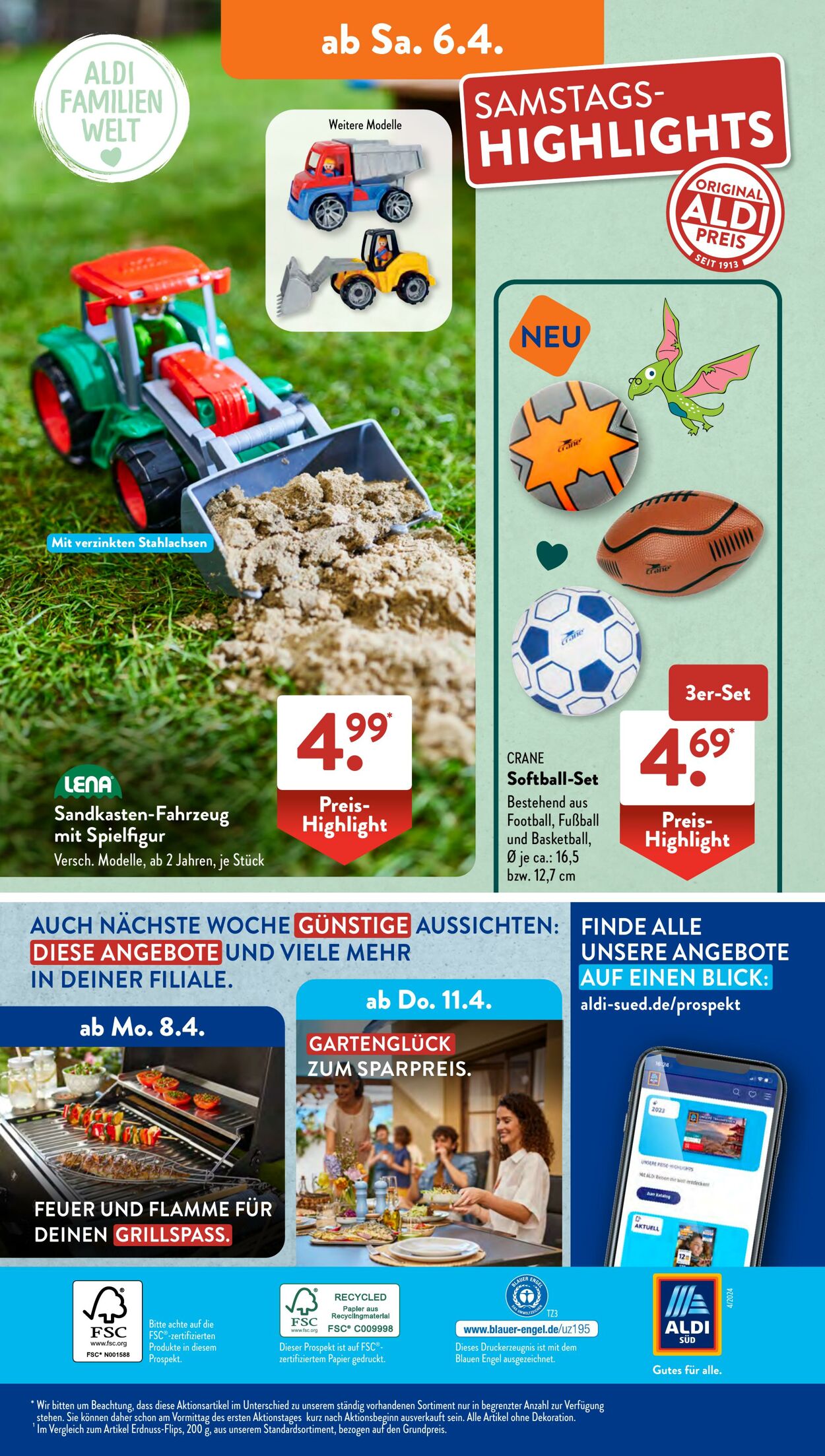 Prospekt ALDI SÜD 02.04.2024 - 06.04.2024