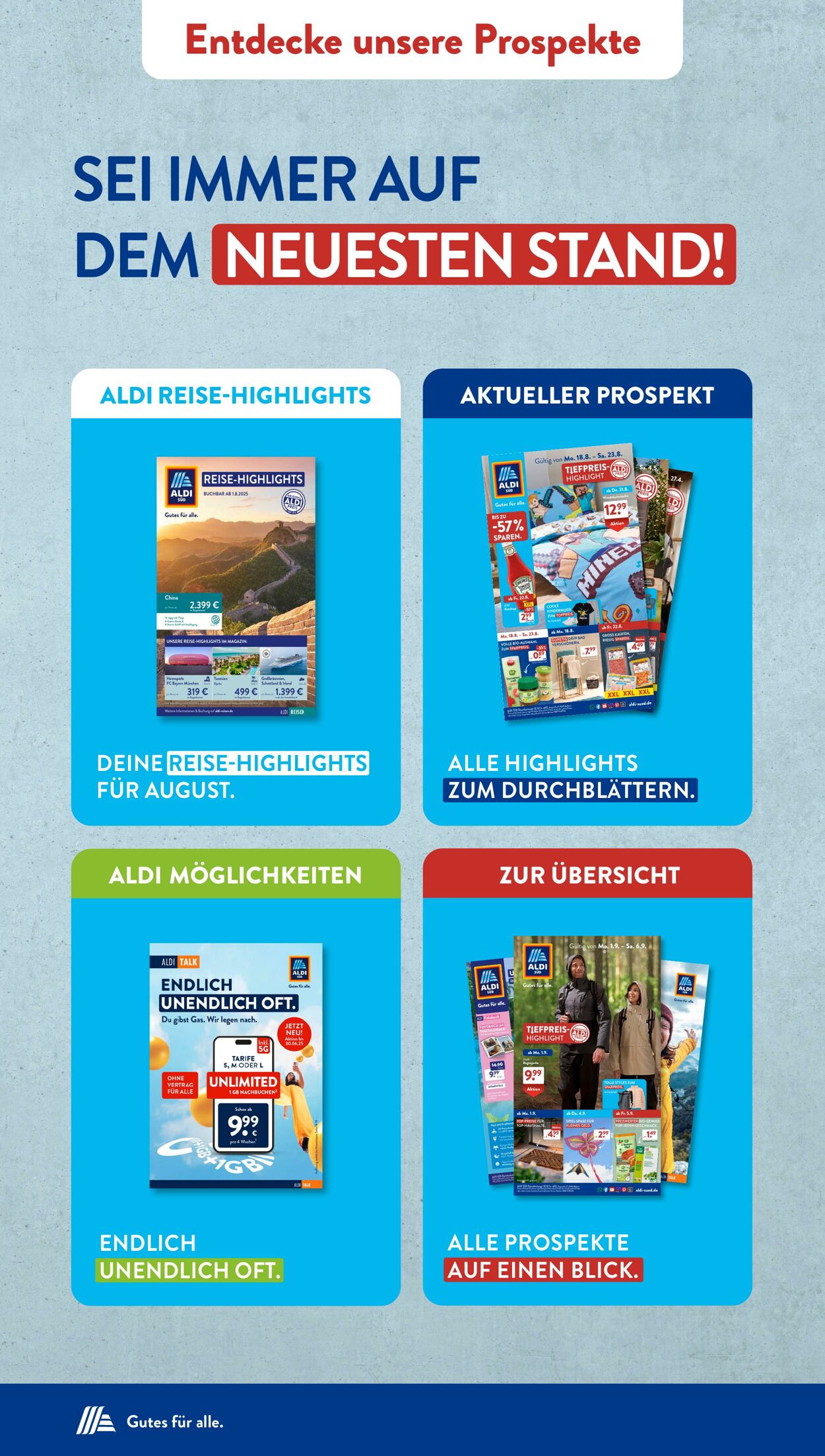 Prospekt ALDI SÜD 20.08.2025 - 03.09.2025