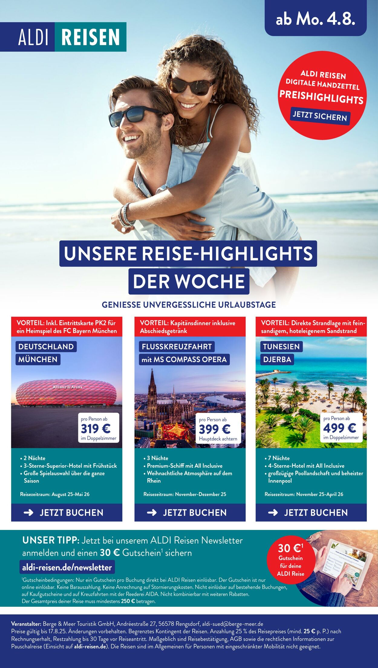 Prospekt ALDI SÜD 20.08.2025 - 03.09.2025