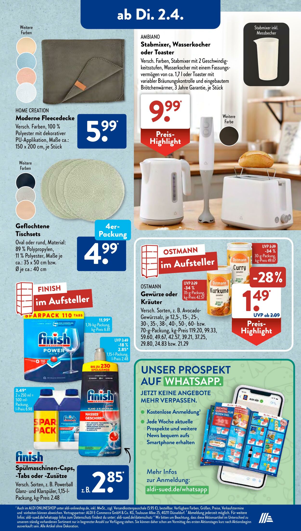 Prospekt ALDI SÜD 02.04.2024 - 06.04.2024