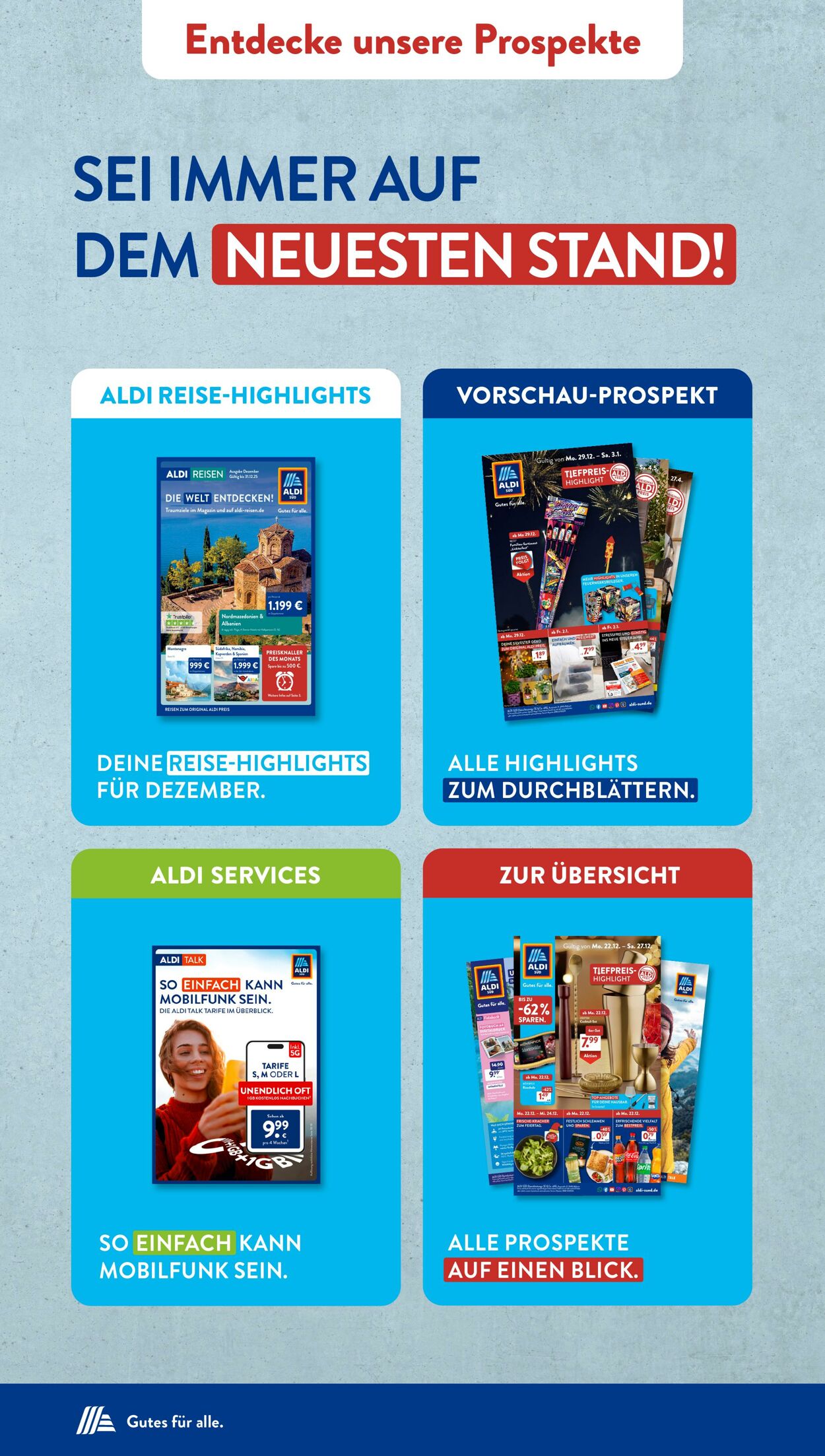 Prospekt ALDI SÜD 15.12.2025 - 29.12.2025